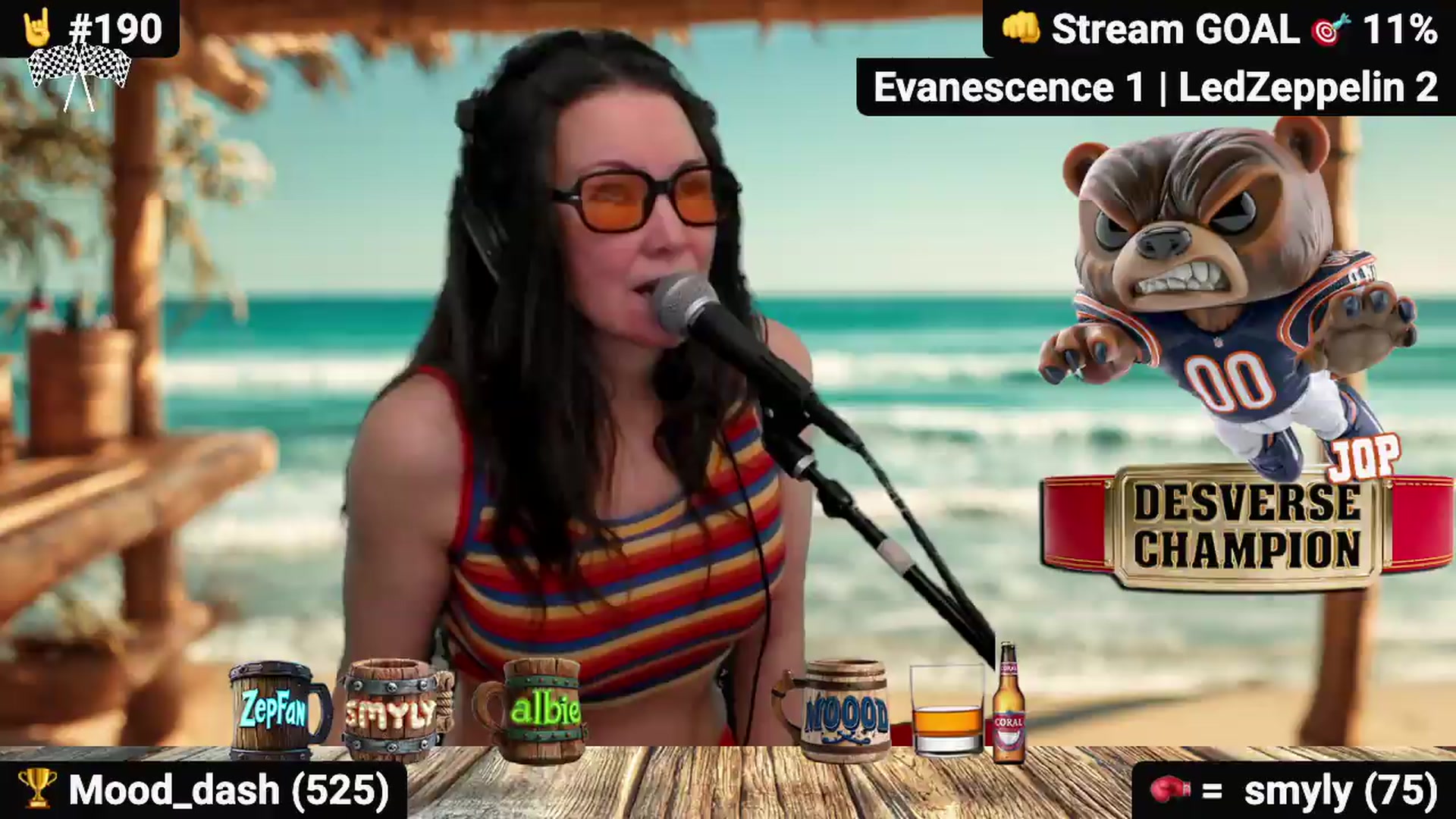 Gallery image thumbnail from DesZeppelin's myfreecams stream on, 08/13/2026, 01:51 image 16 of 20