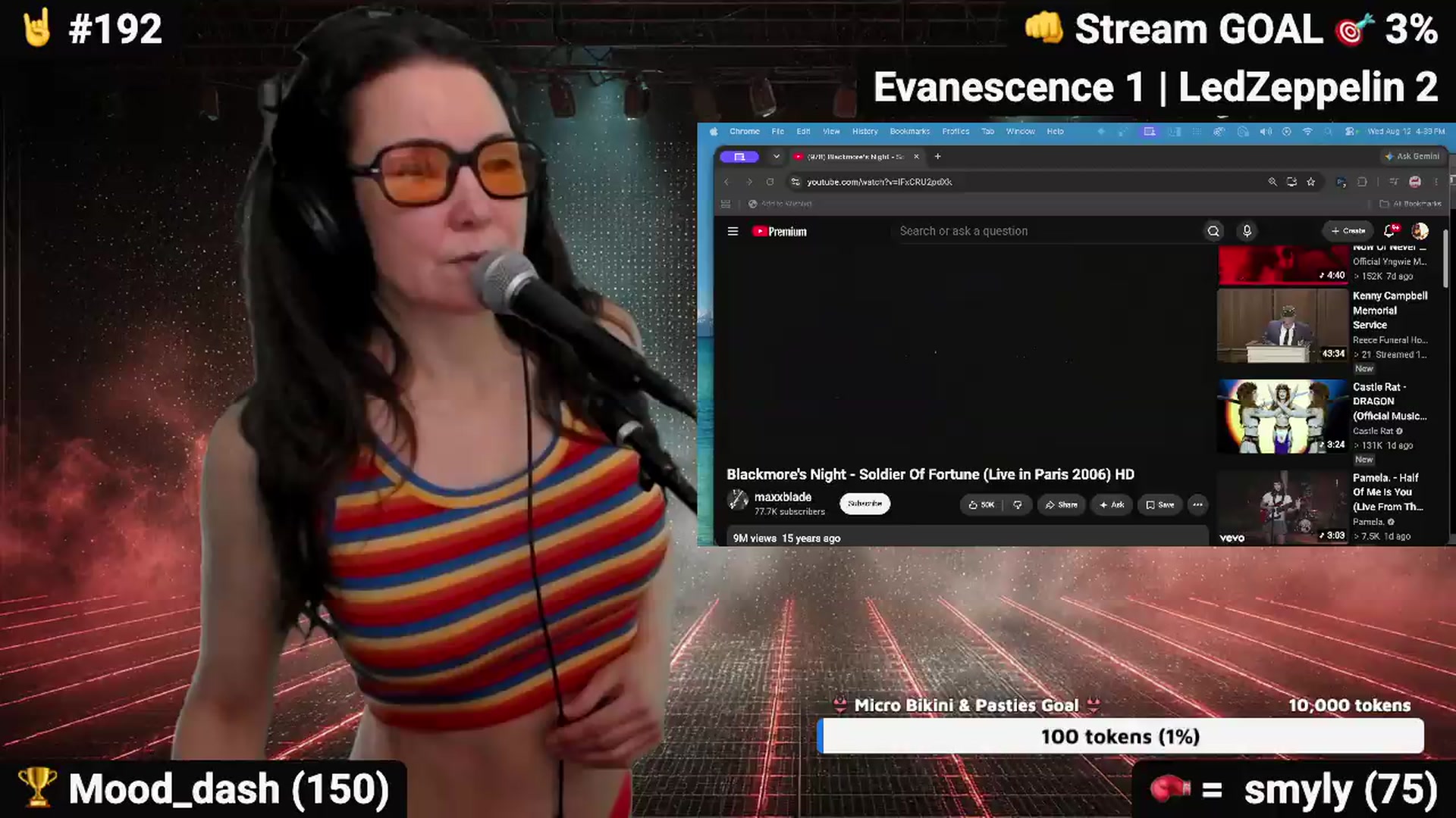 Gallery image thumbnail from DesZeppelin's myfreecams stream on, 08/13/2026, 01:51 image 3 of 20