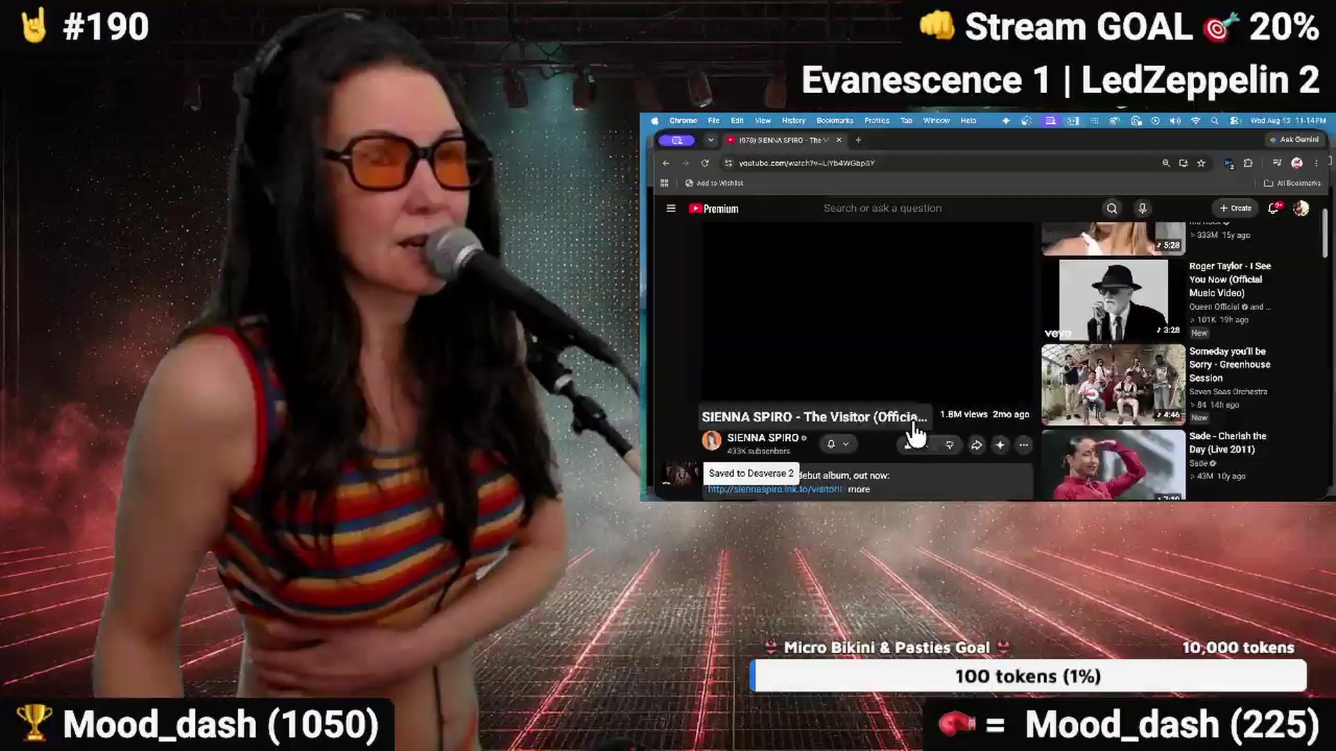 Gallery image thumbnail from DesZeppelin's myfreecams stream on, 08/13/2026, 07:08 image 14 of 20