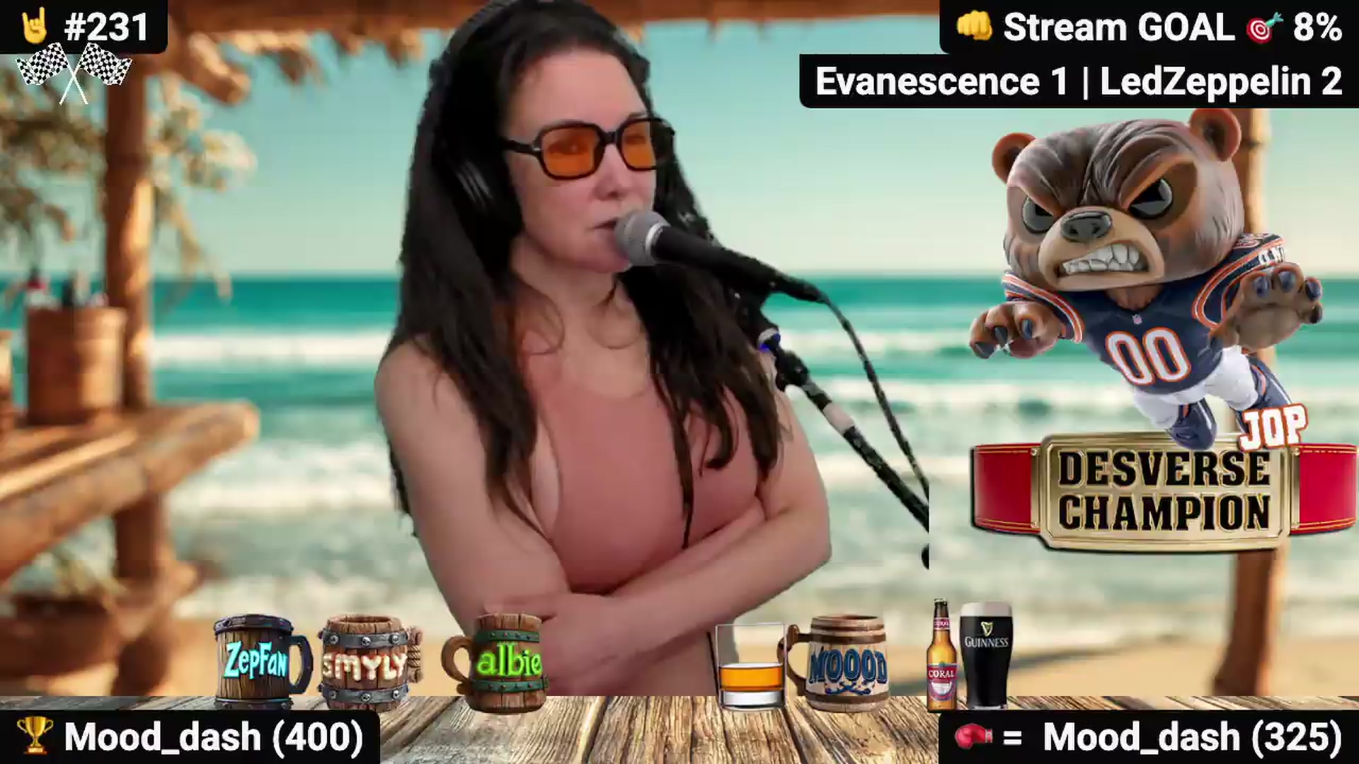 Gallery image thumbnail from DesZeppelin's myfreecams stream on, 08/15/2026, 01:48 image 9 of 20