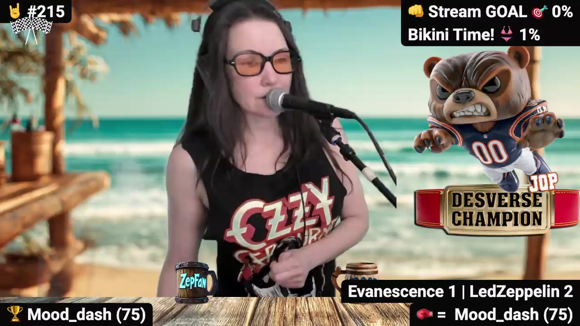 Gallery image thumbnail from DesZeppelin's myfreecams stream on, 08/15/2026, 23:26 image 12 of 20