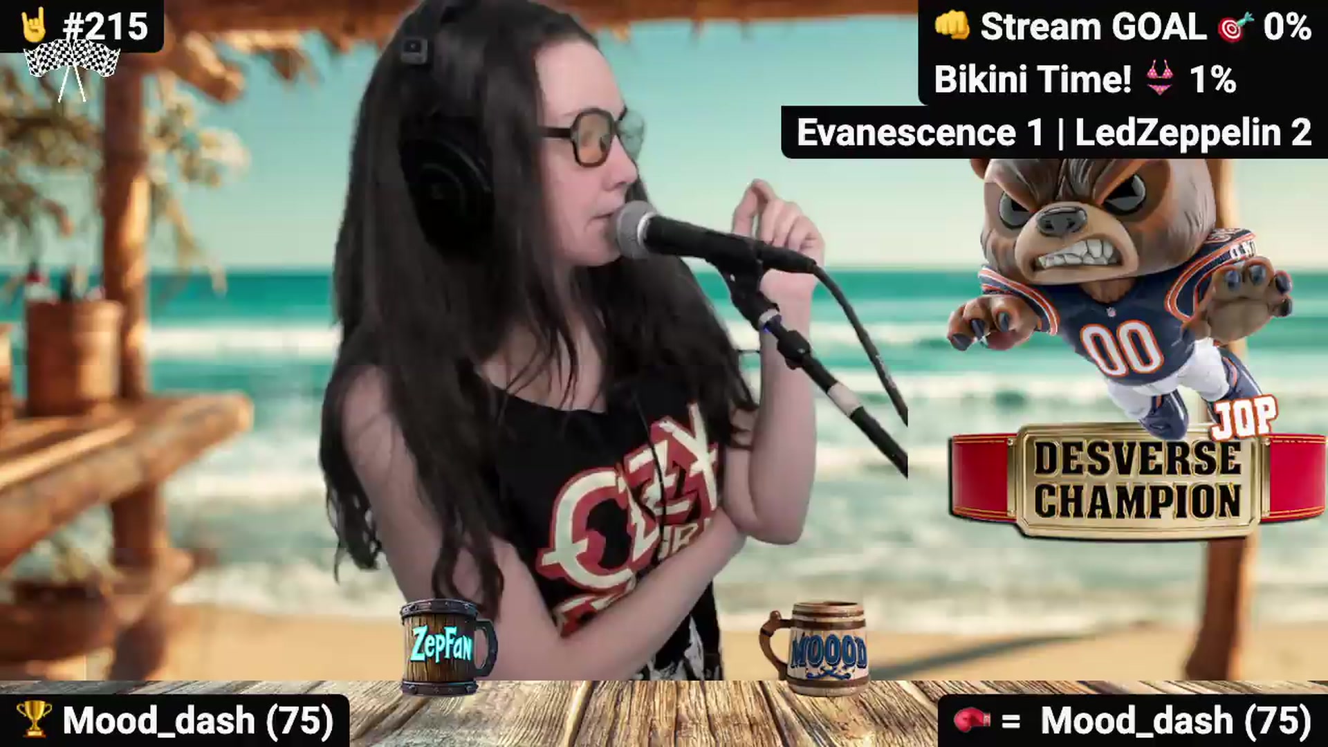 Gallery image thumbnail from DesZeppelin's myfreecams stream on, 08/15/2026, 23:26 image 14 of 20