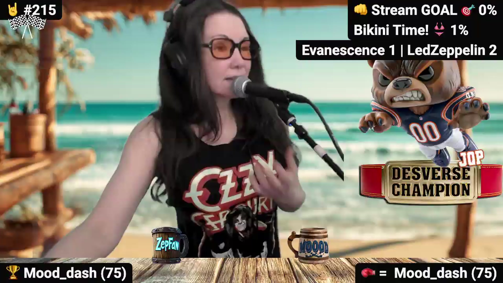 Gallery image thumbnail from DesZeppelin's myfreecams stream on, 08/15/2026, 23:26 image 16 of 20