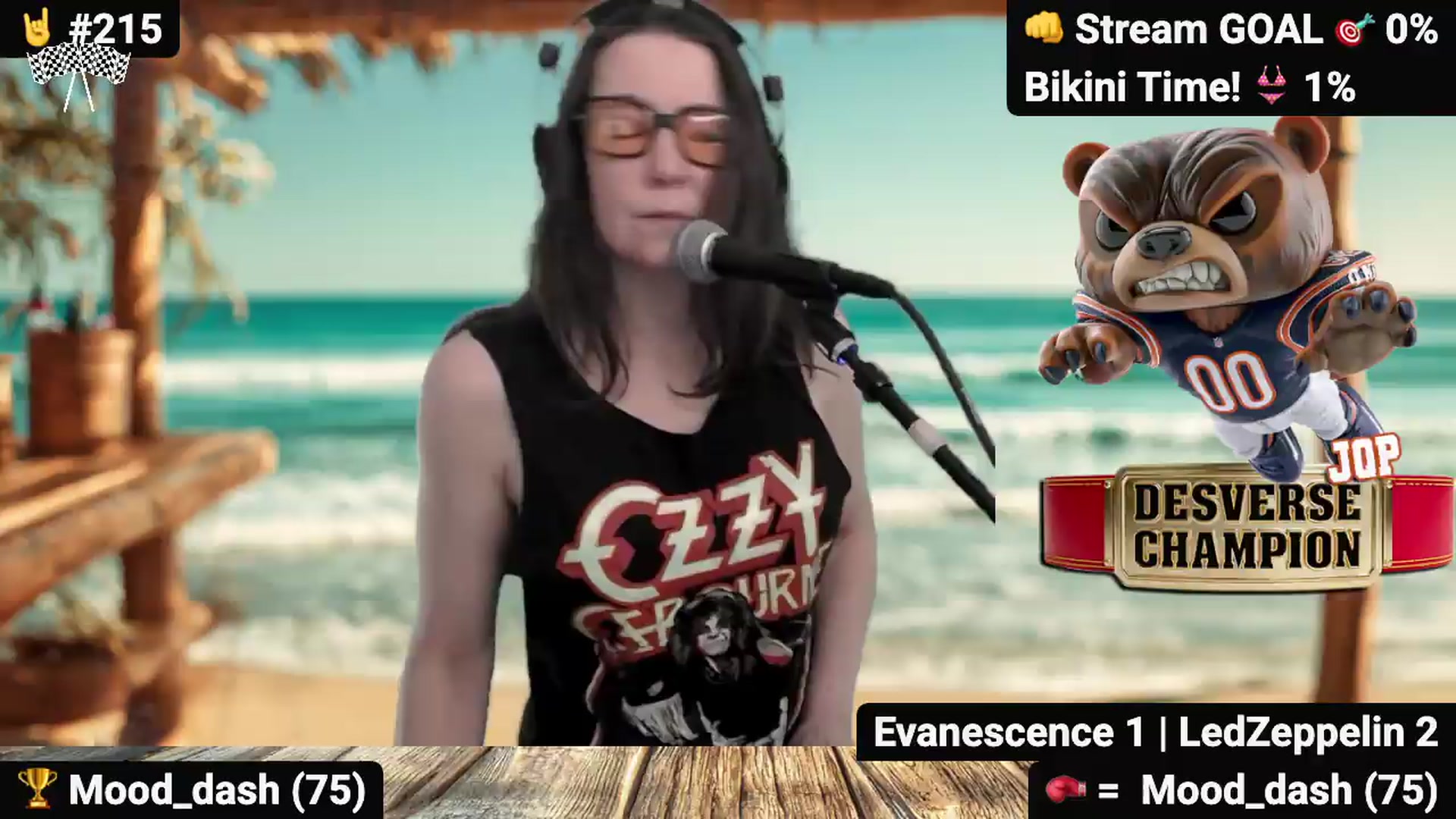 Gallery image thumbnail from DesZeppelin's myfreecams stream on, 08/15/2026, 23:26 image 10 of 20