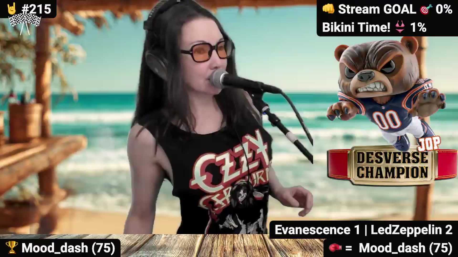 Gallery image thumbnail from DesZeppelin's myfreecams stream on, 08/15/2026, 23:26 image 11 of 20