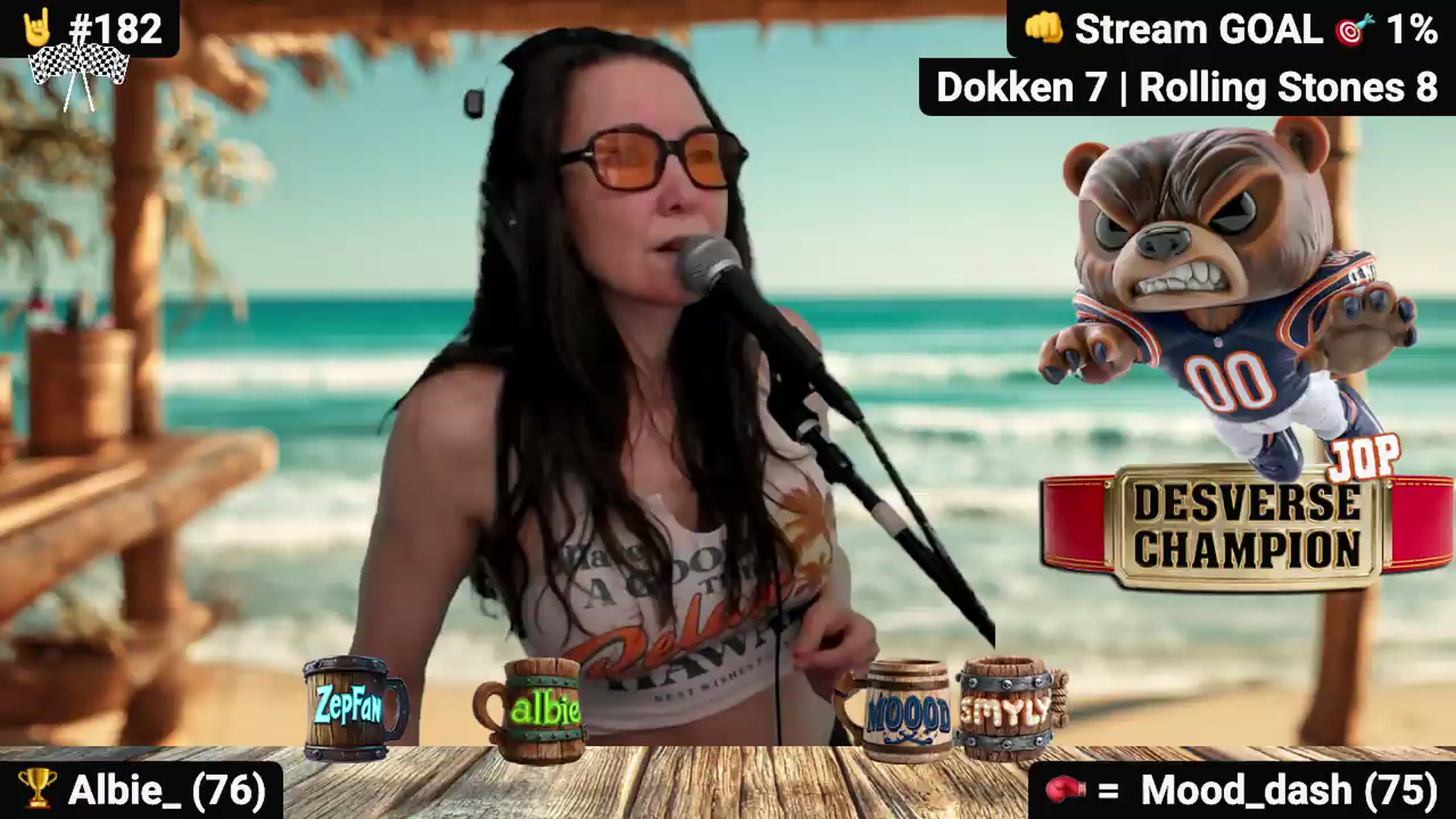 Gallery image thumbnail from DesZeppelin's myfreecams stream on, 08/22/2026, 04:17 image 3 of 20