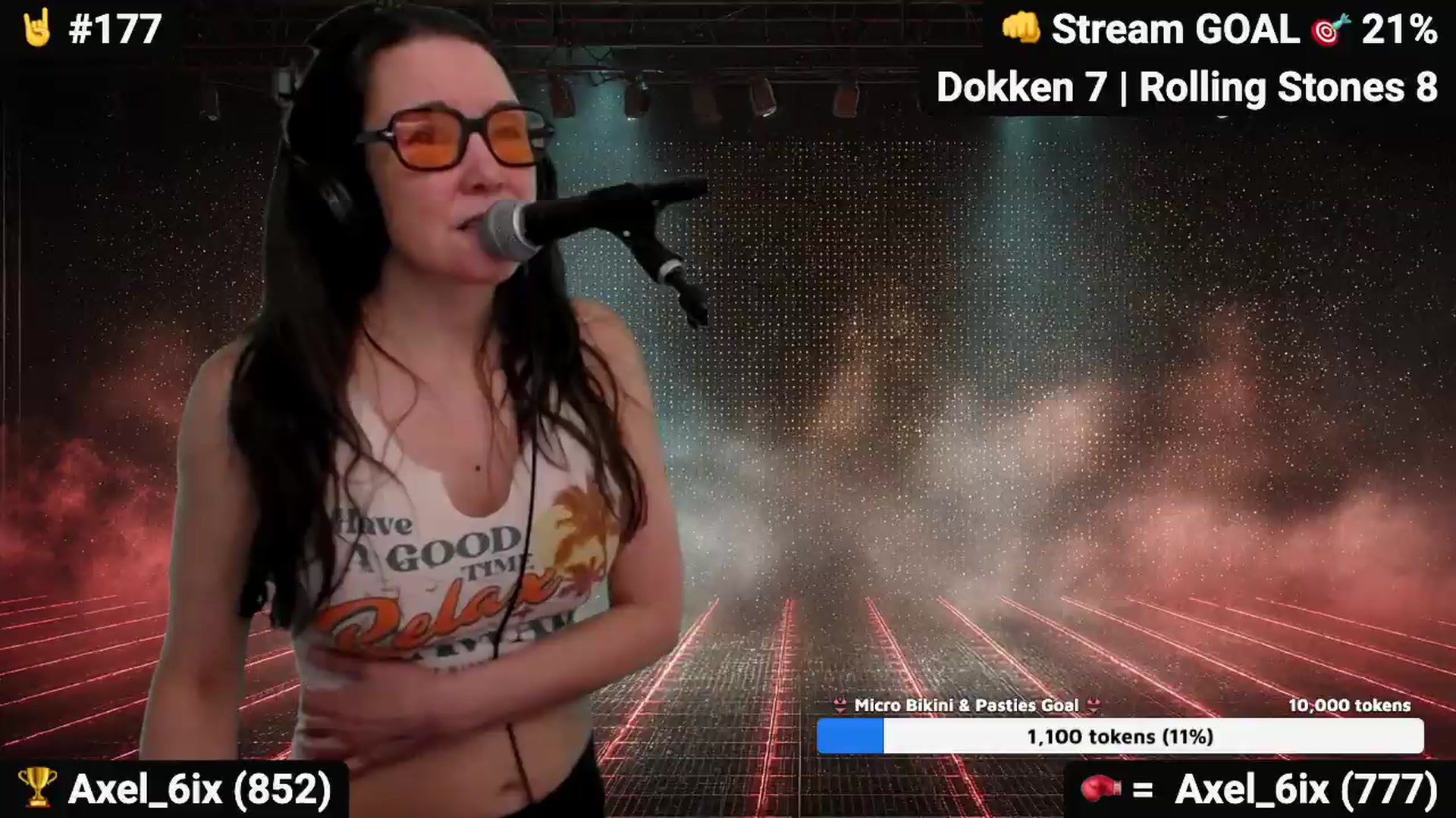 Gallery image thumbnail from DesZeppelin's myfreecams stream on, 08/22/2026, 04:17 image 10 of 20