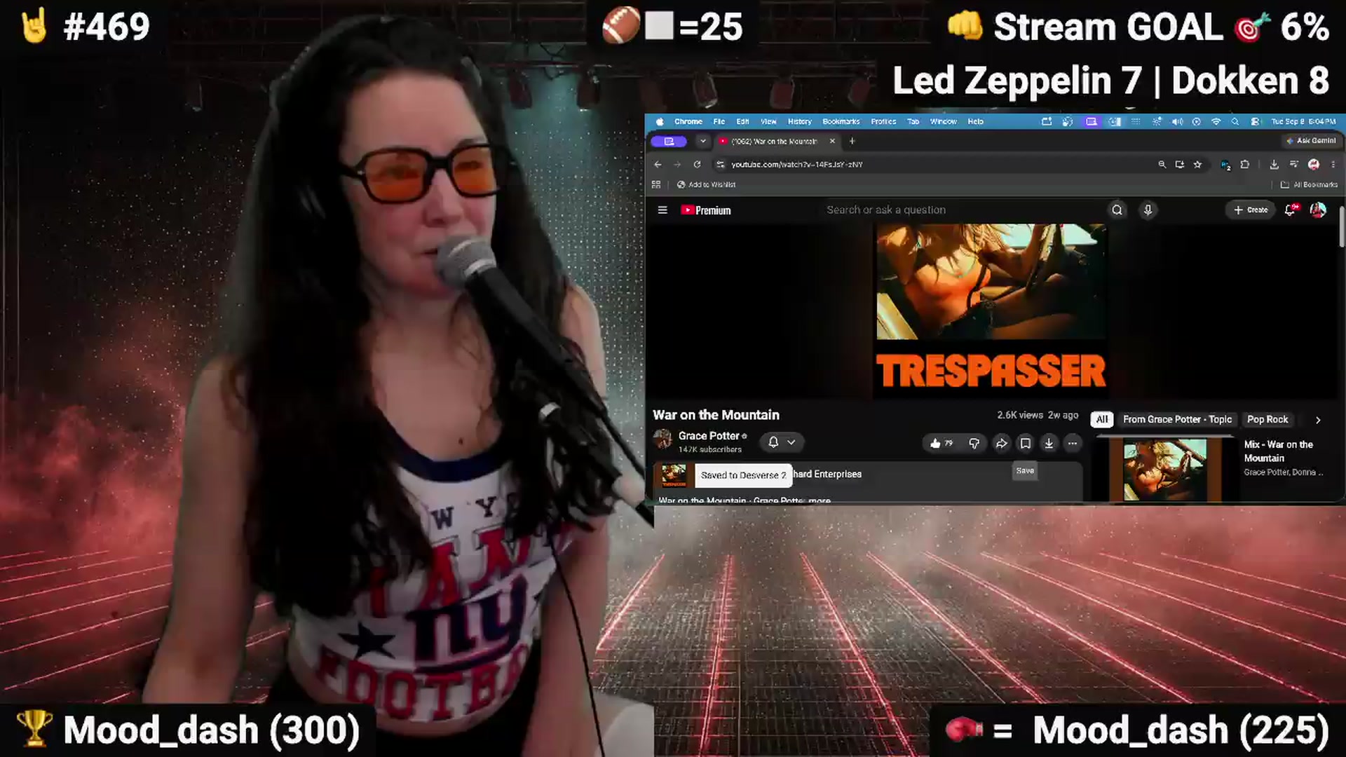 Gallery image thumbnail from DesZeppelin's myfreecams stream on, 09/09/2026, 04:58 image 2 of 20