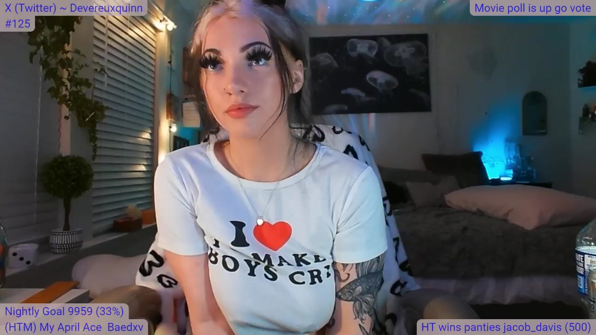 Gallery image thumbnail from DevereuxQ's myfreecams stream on, 04/03/2024, 08:26 image 10 of 20