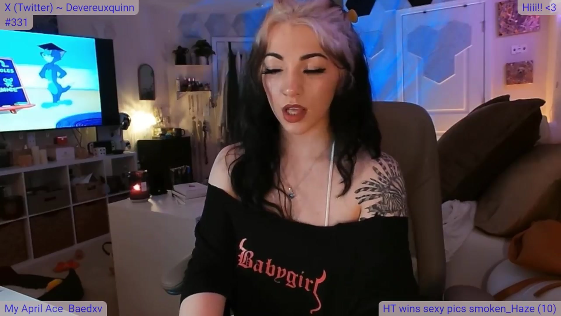 Gallery image thumbnail from DevereuxQ's myfreecams stream on, 04/09/2024, 05:18 image 5 of 20