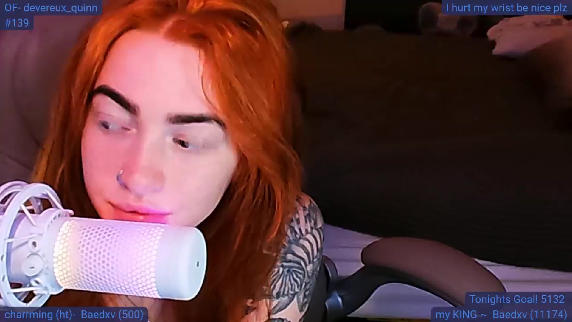 Gallery image thumbnail from DevereuxQ's myfreecams stream on, 07/10/2024, 04:26 image 20 of 20