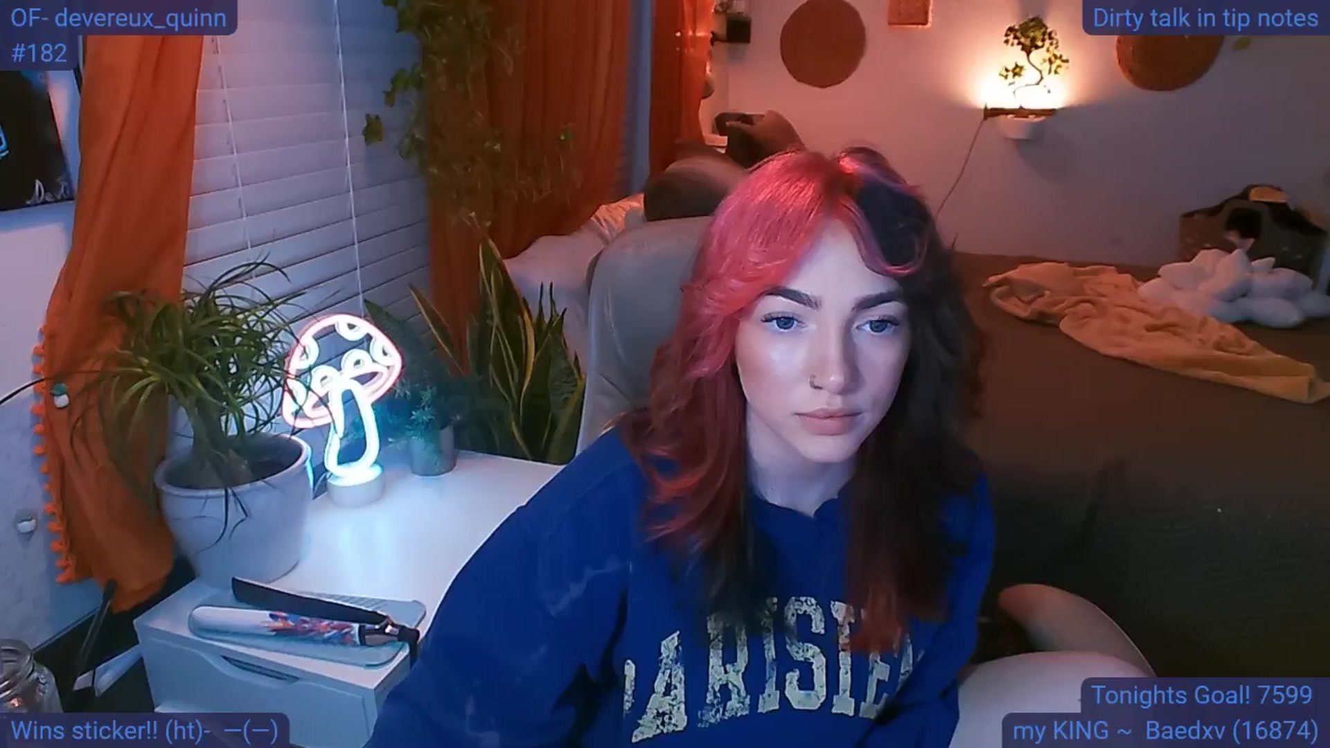 Gallery image thumbnail from DevereuxQ's myfreecams stream on, 07/23/2024, 05:49 image 1 of 20