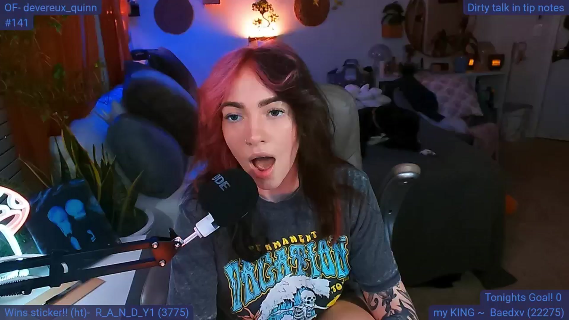 Gallery image thumbnail from DevereuxQ's myfreecams stream on, 07/23/2024, 08:32 image 6 of 20