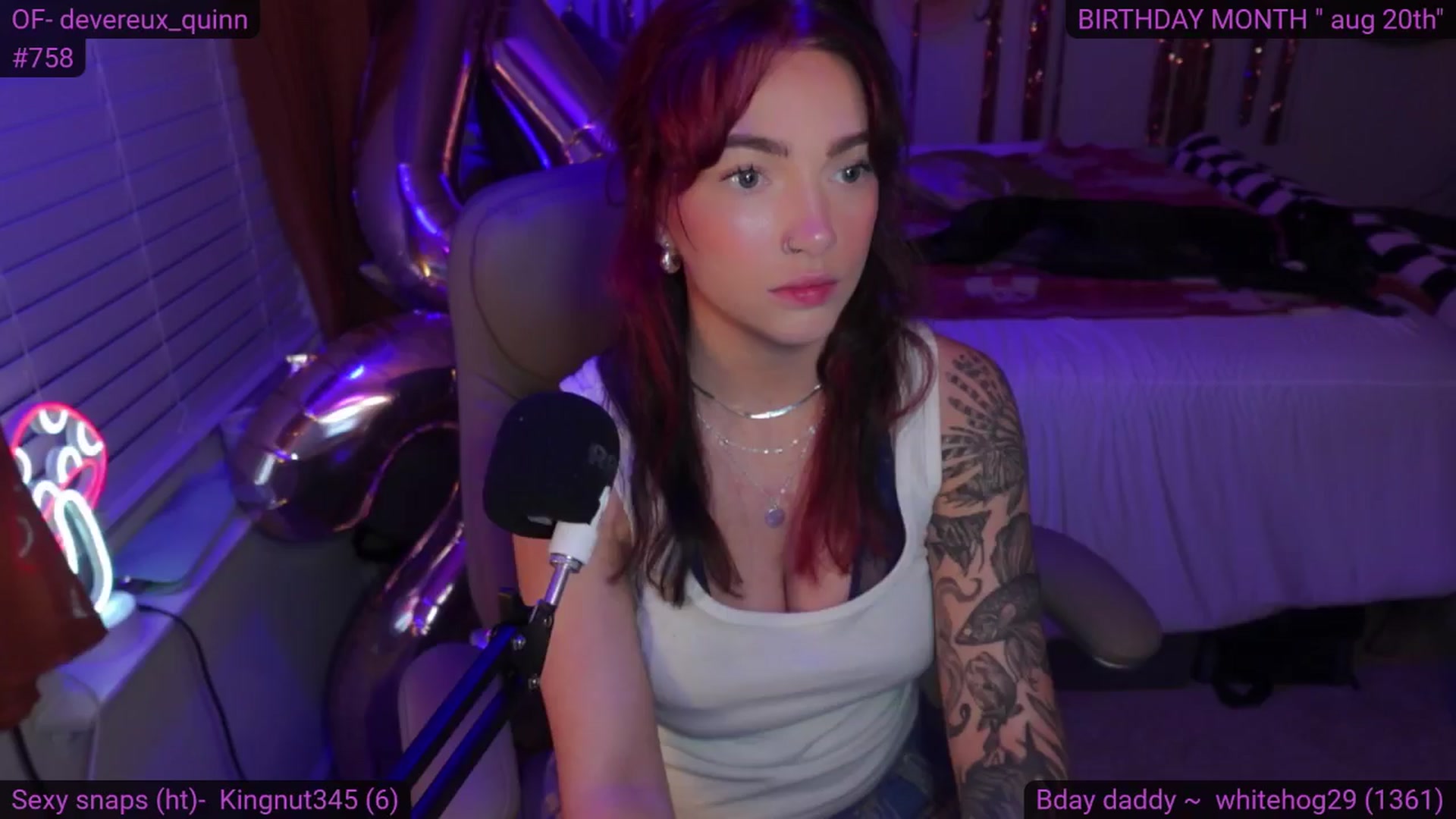 Gallery image thumbnail from DevereuxQ's myfreecams stream on, 08/09/2024, 07:20 image 2 of 20