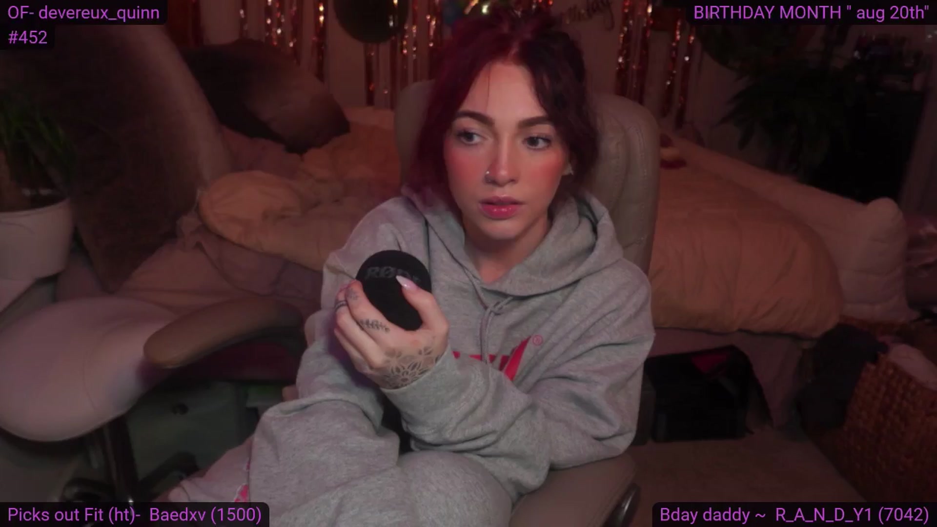 Gallery image thumbnail from DevereuxQ's myfreecams stream on, 08/13/2024, 07:07 image 12 of 20