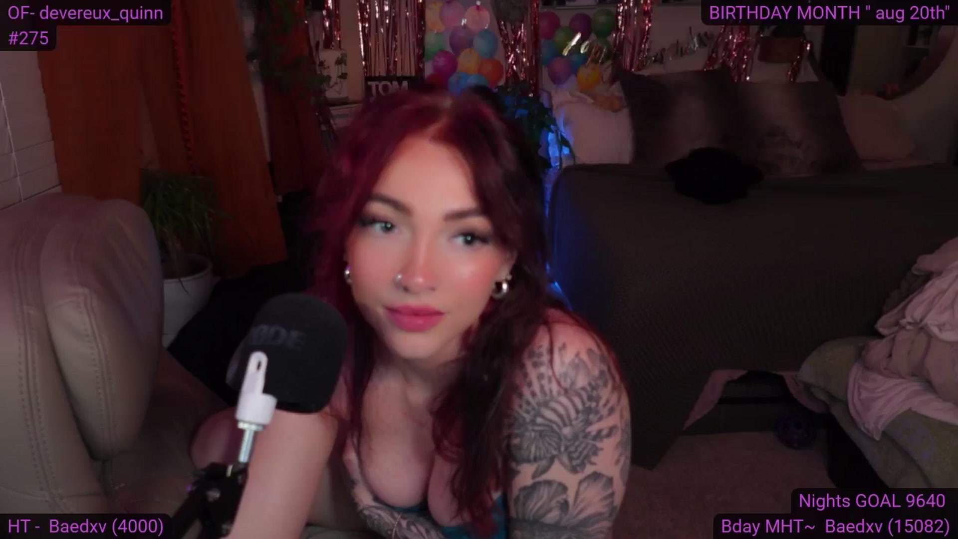 Gallery image thumbnail from DevereuxQ's myfreecams stream on, 08/16/2024, 07:38 image 9 of 20