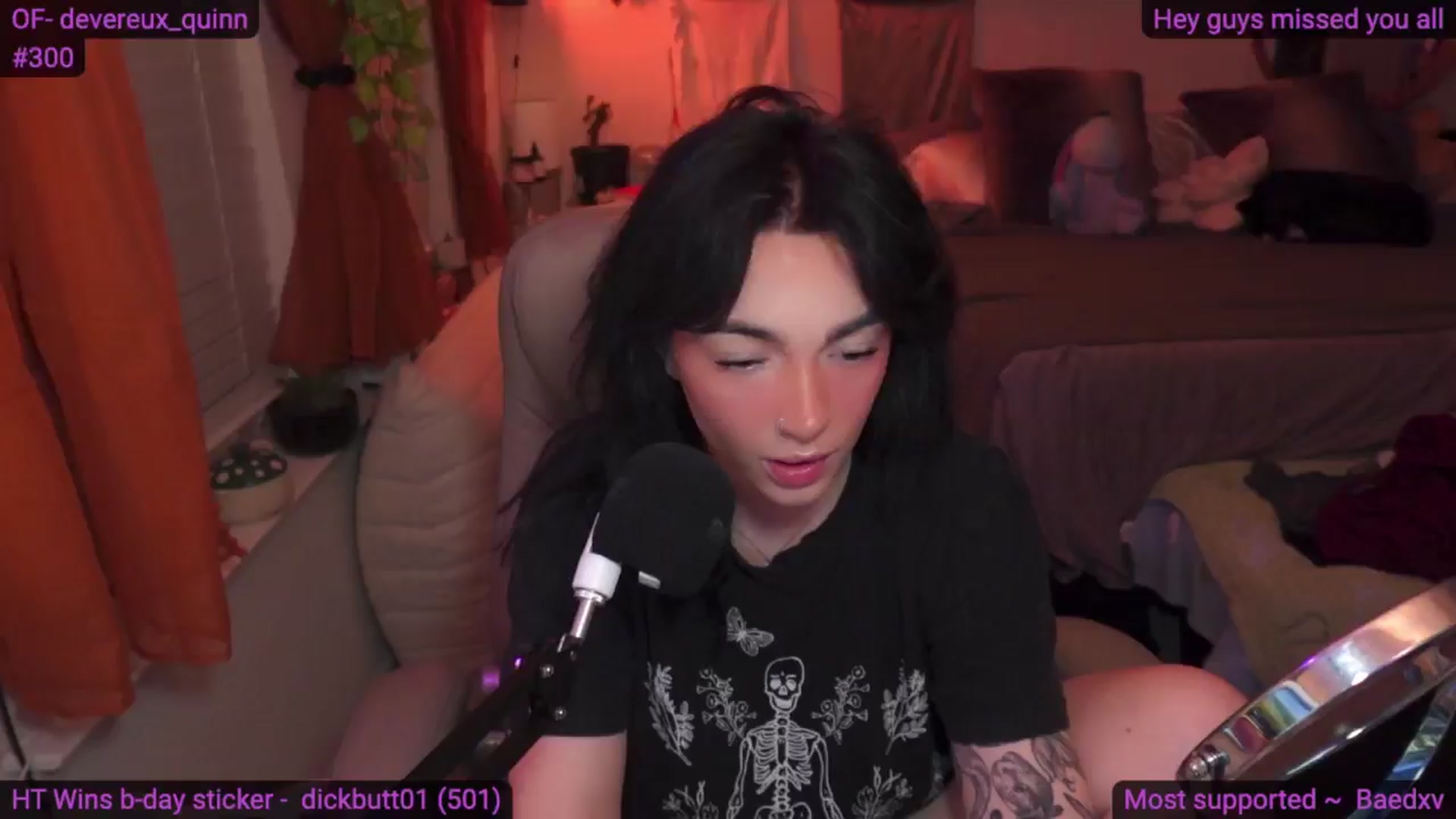Gallery image thumbnail from DevereuxQ's myfreecams stream on, 08/28/2024, 06:05 image 4 of 20
