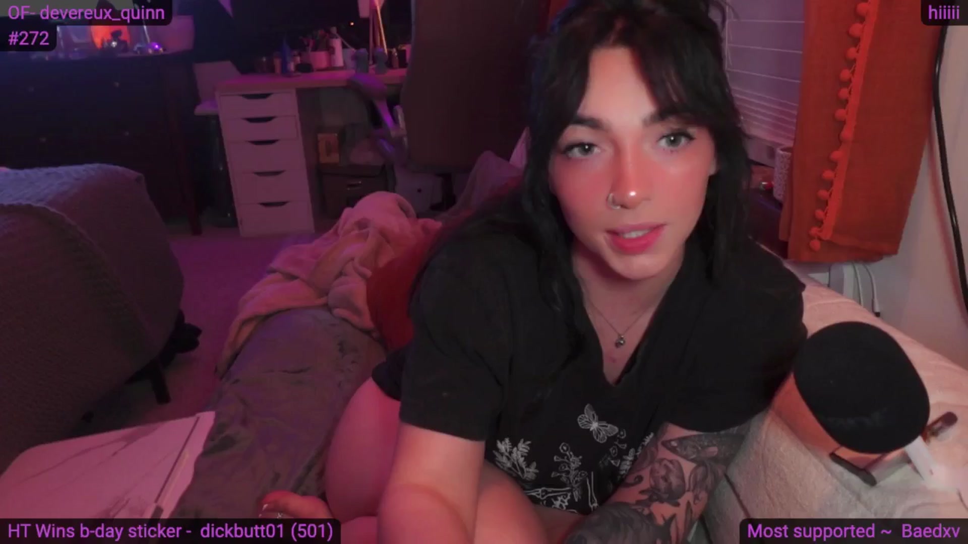 Gallery image thumbnail from DevereuxQ's myfreecams stream on, 08/28/2024, 07:28 image 4 of 20