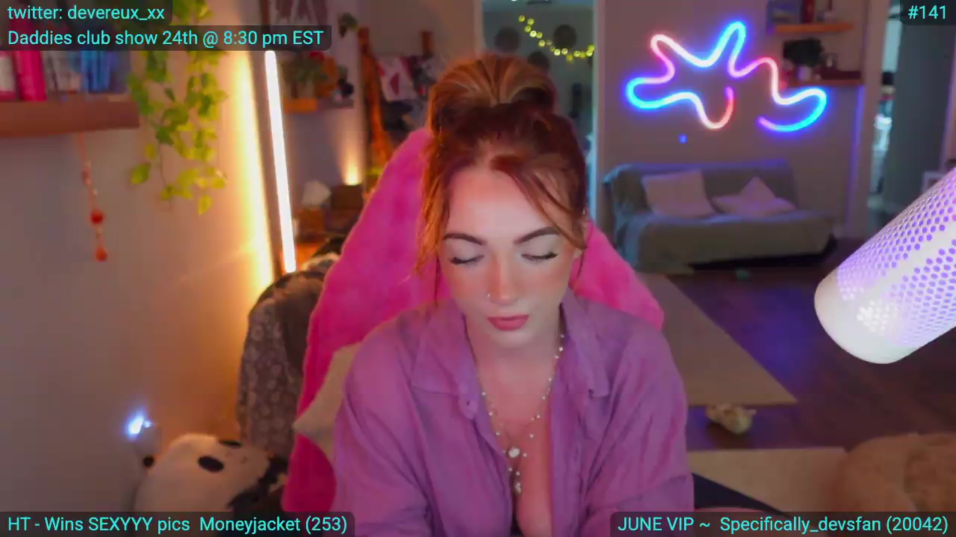 Gallery image thumbnail from DevereuxQ's myfreecams stream on, 06/22/2026, 23:31 image 20 of 20