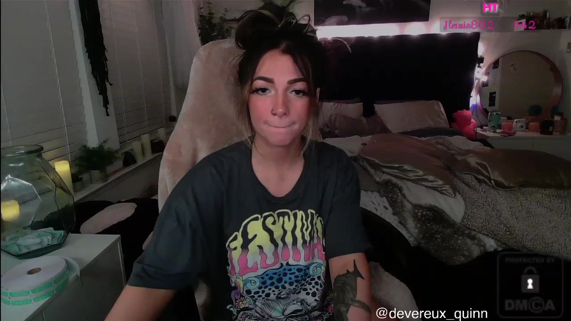 Gallery image thumbnail from Devereuxquinn's myfreecams stream on, 07/26/2023, 05:51 image 8 of 20