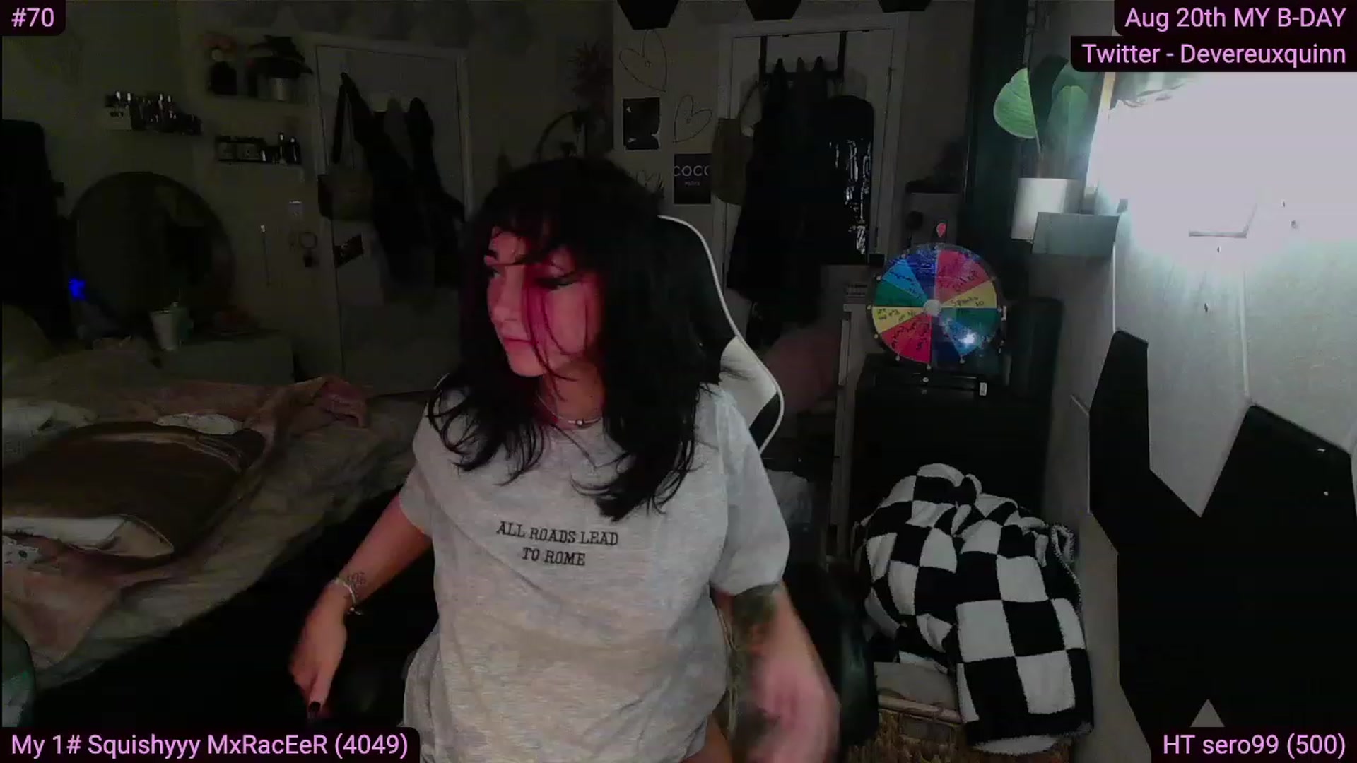 Gallery image thumbnail from Devereuxquinn's myfreecams stream on, 08/09/2023, 07:49 image 7 of 20