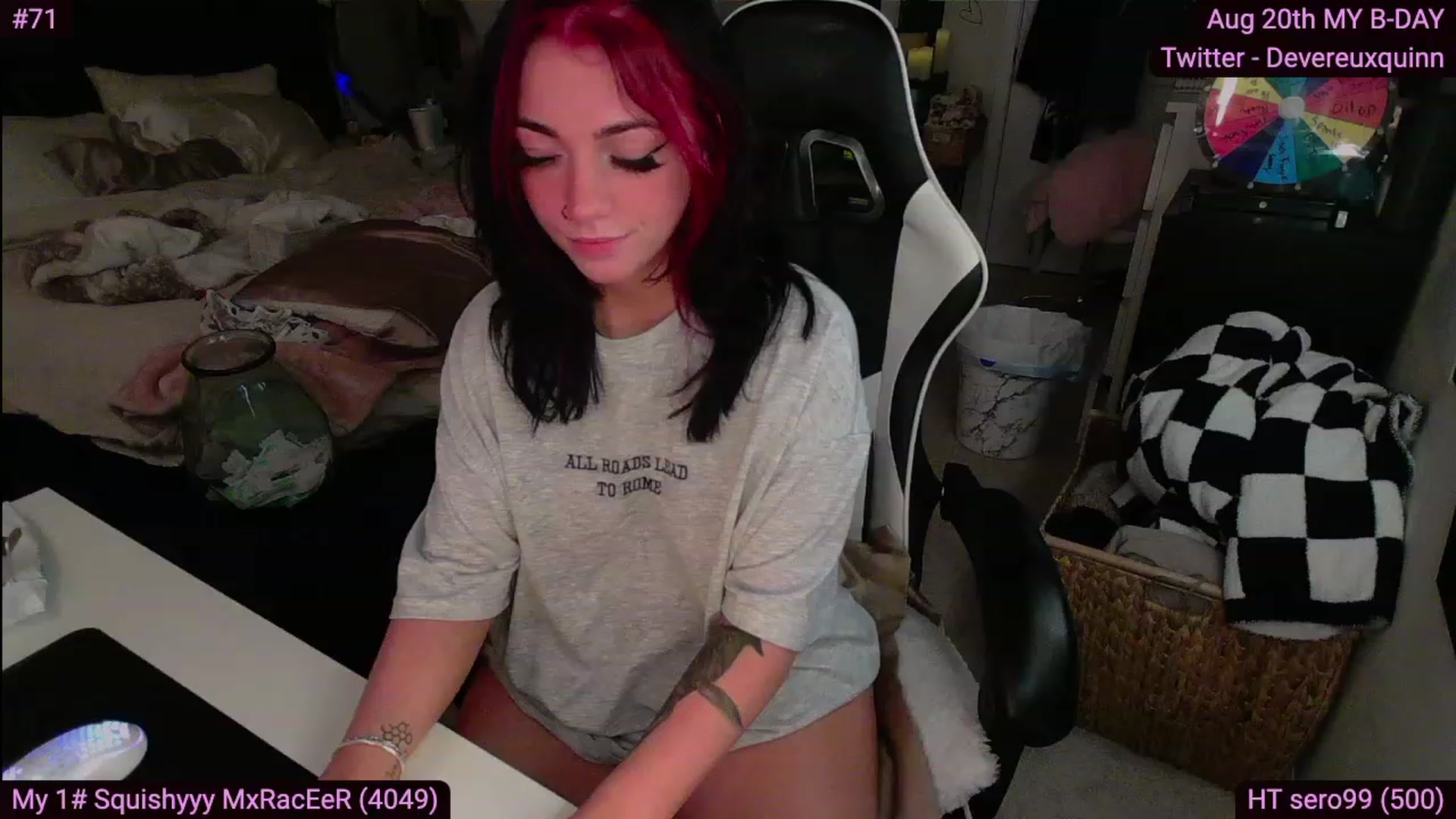 Gallery image thumbnail from Devereuxquinn's myfreecams stream on, 08/09/2023, 07:49 image 10 of 20