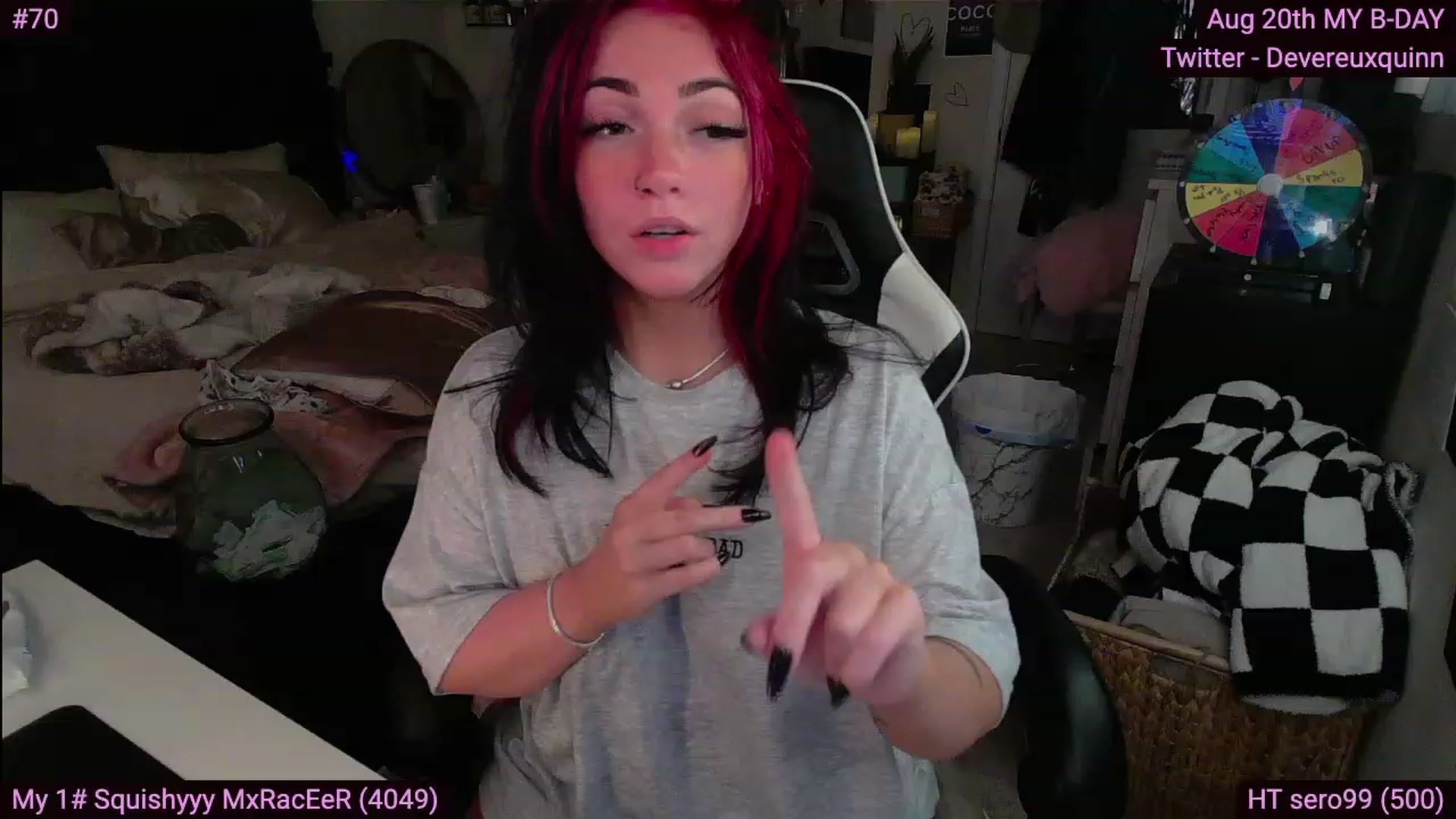 Gallery image thumbnail from Devereuxquinn's myfreecams stream on, 08/09/2023, 07:49 image 3 of 20