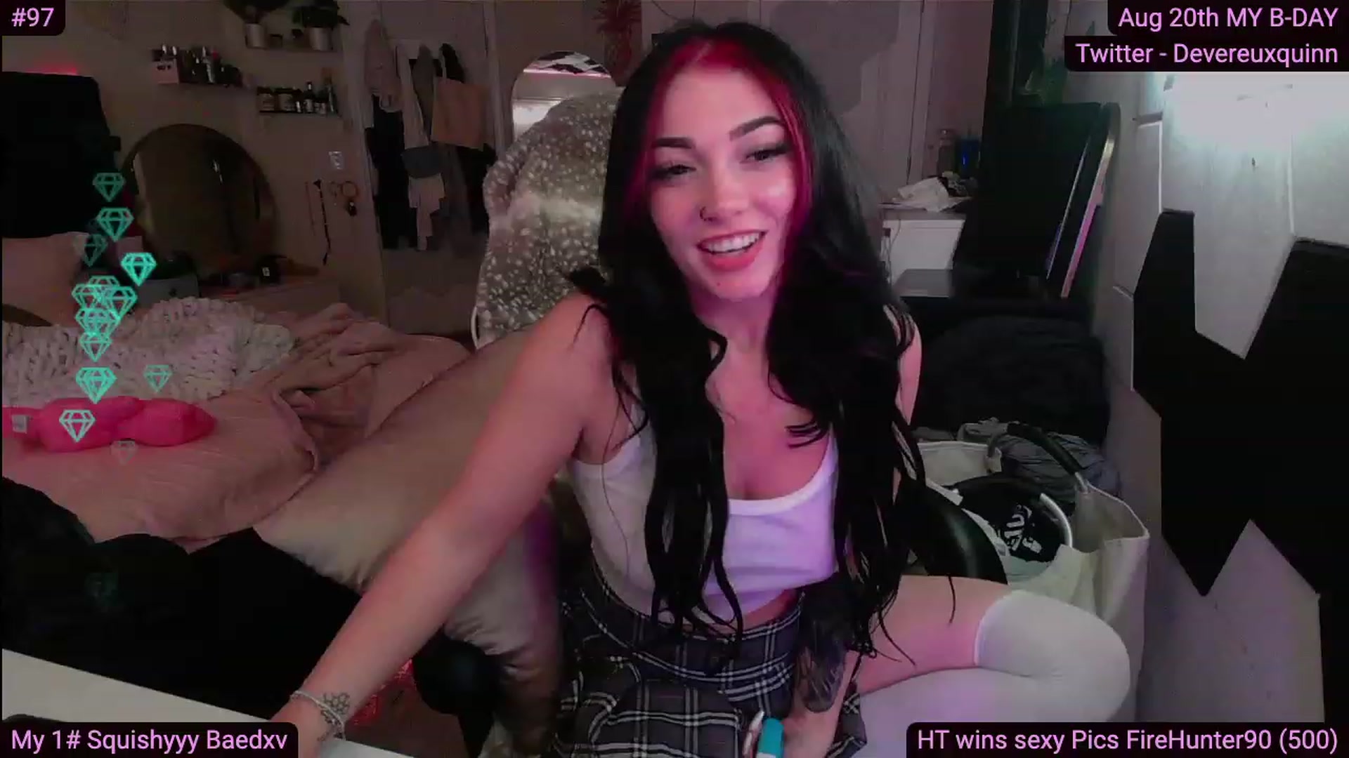 Gallery image thumbnail from Devereuxquinn's myfreecams stream on, 08/17/2023, 03:50 image 11 of 20