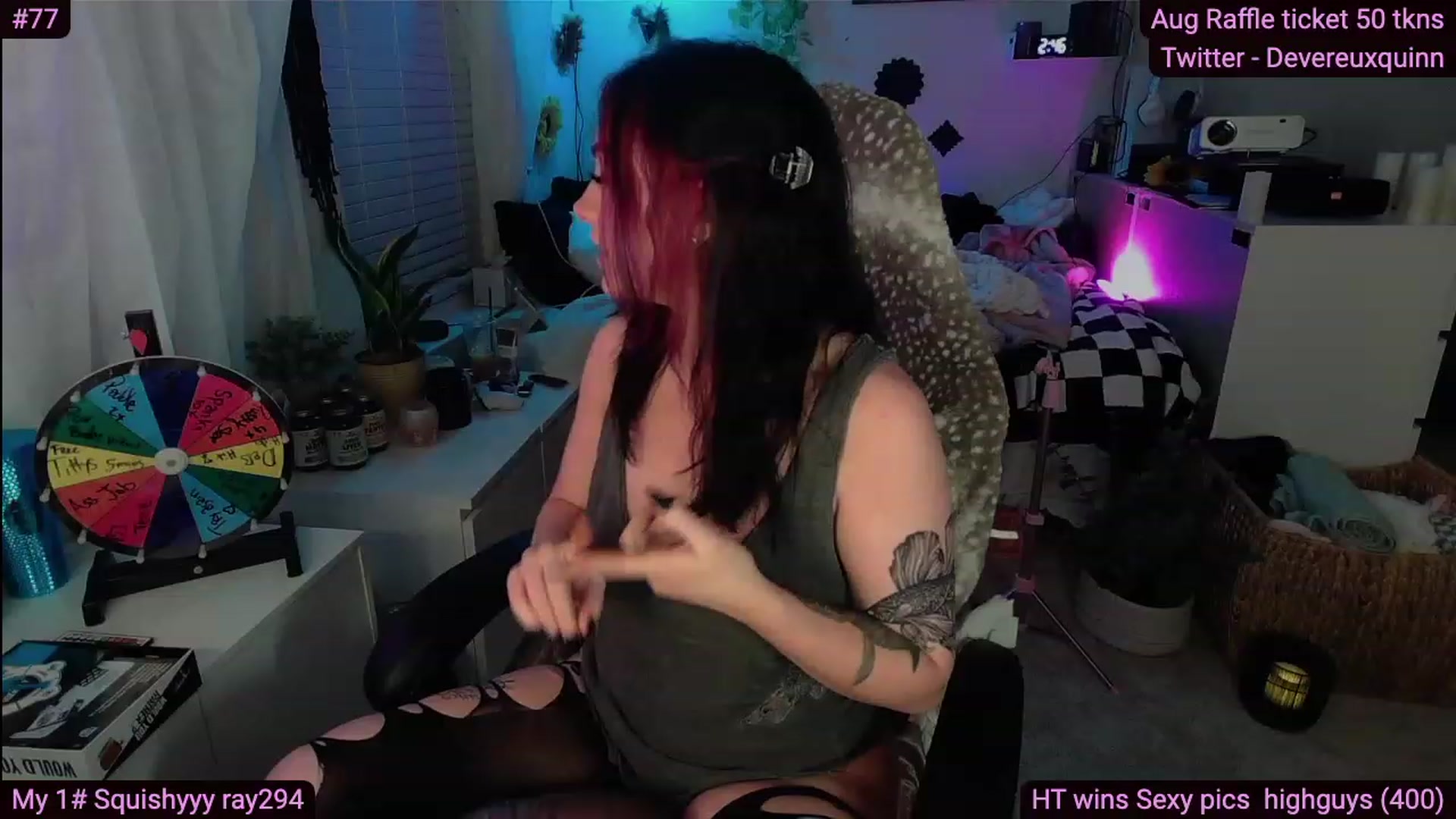 Gallery image thumbnail from Devereuxquinn's myfreecams stream on, 09/02/2023, 07:38 image 1 of 20