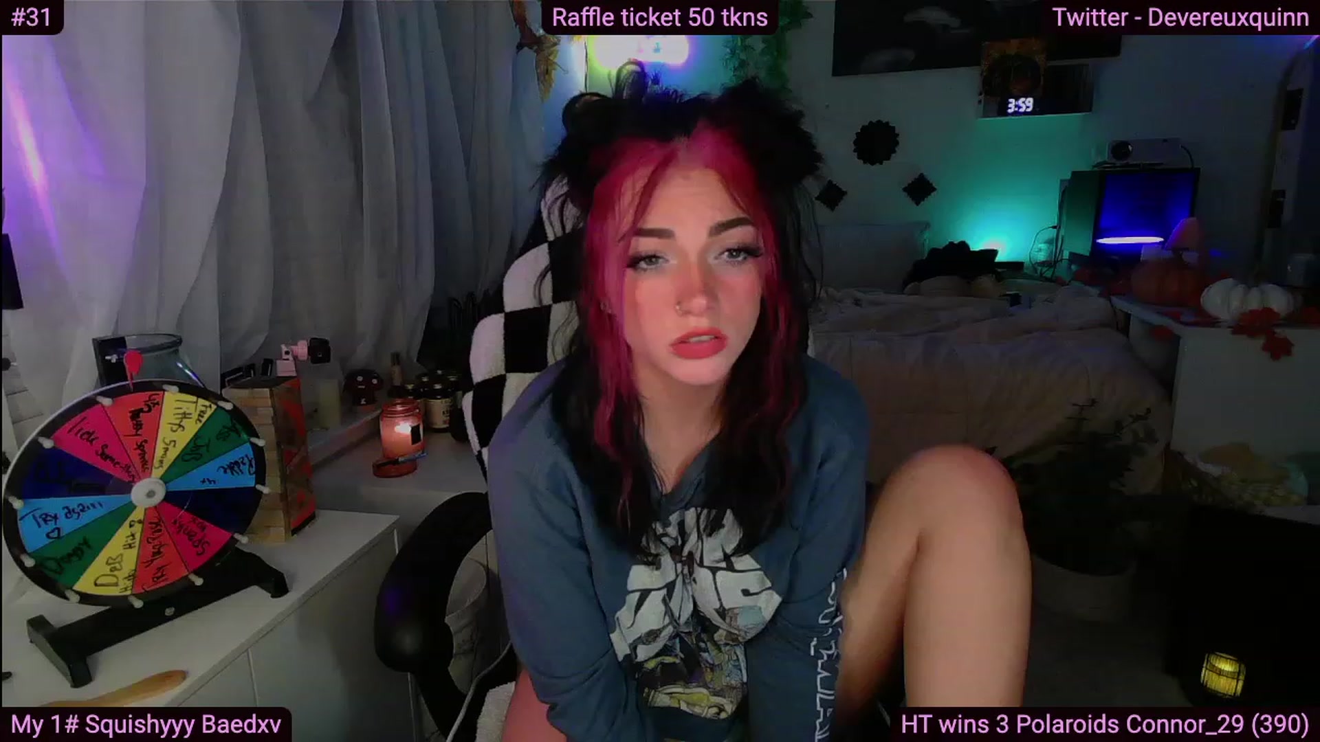 Gallery image thumbnail from Devereuxquinn's myfreecams stream on, 09/13/2023, 08:34 image 16 of 20