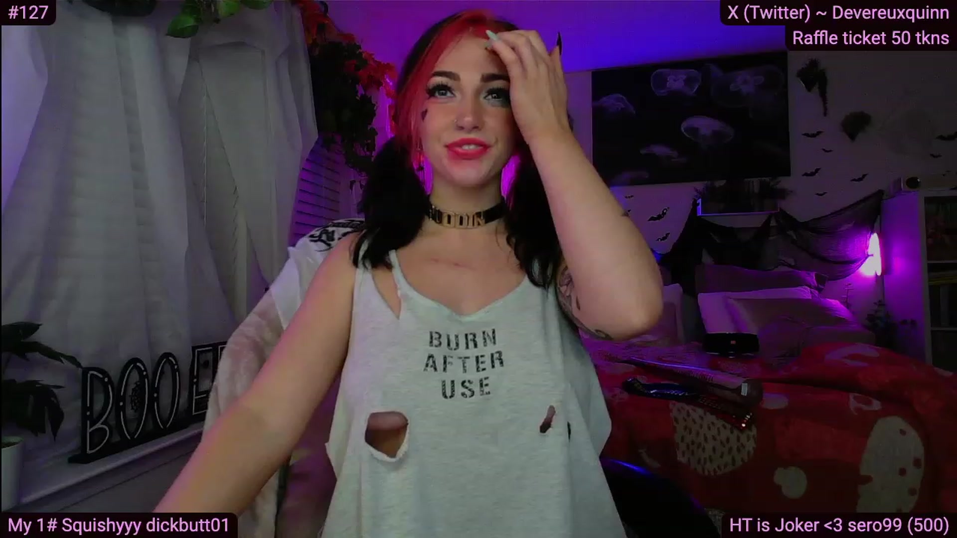 Gallery image thumbnail from Devereuxquinn's myfreecams stream on, 10/19/2023, 06:47 image 6 of 20