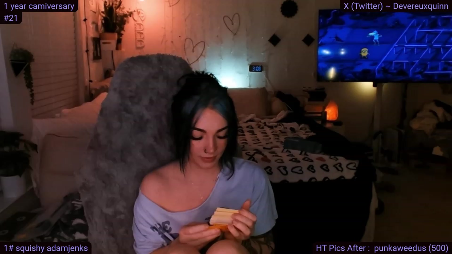 Gallery image thumbnail from Devereuxquinn's myfreecams stream on, 01/10/2024, 08:14 image 18 of 20