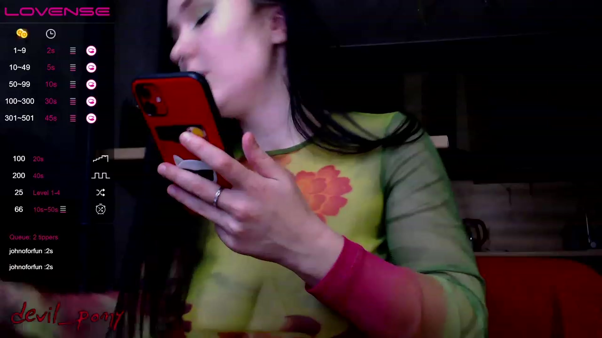 Gallery image thumbnail from Devil_pony's myfreecams stream on, 12/30/2022, 16:37 image 14 of 20