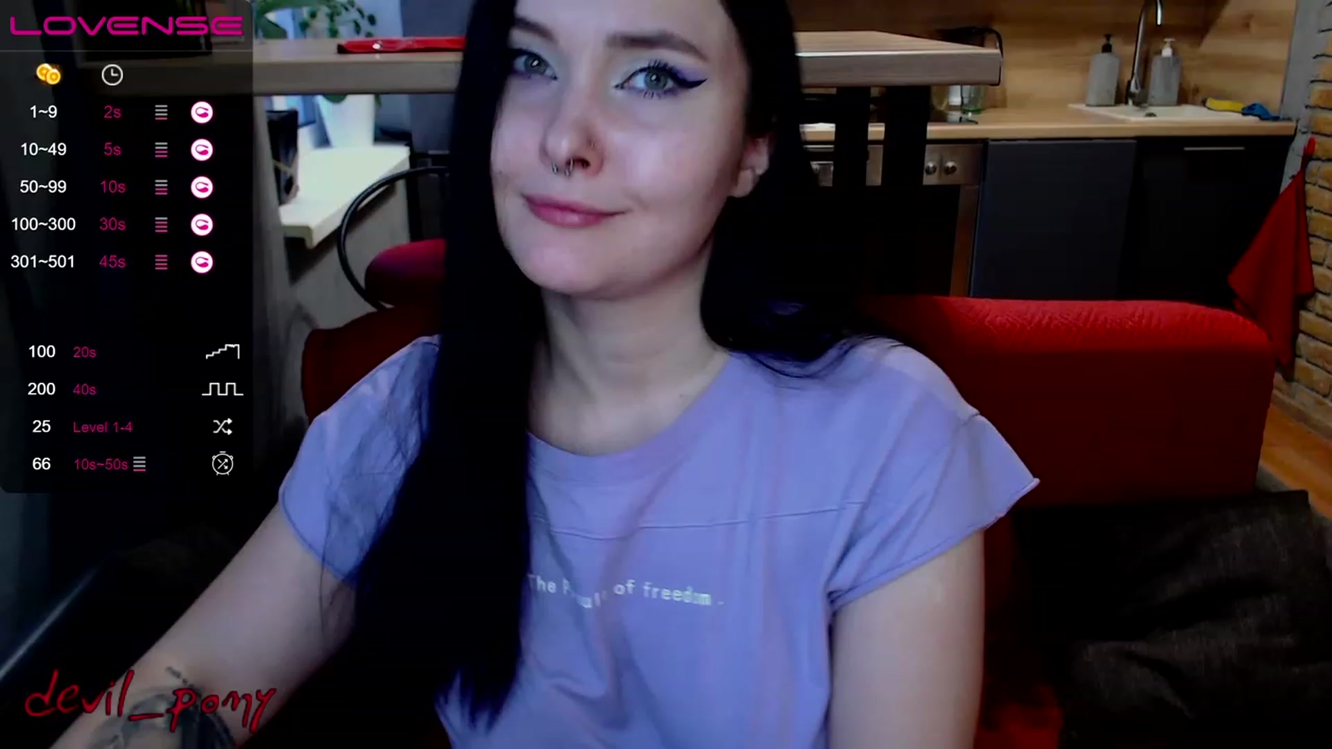 Gallery image thumbnail from Devil_pony's myfreecams stream on, 01/06/2023, 14:05 image 6 of 20