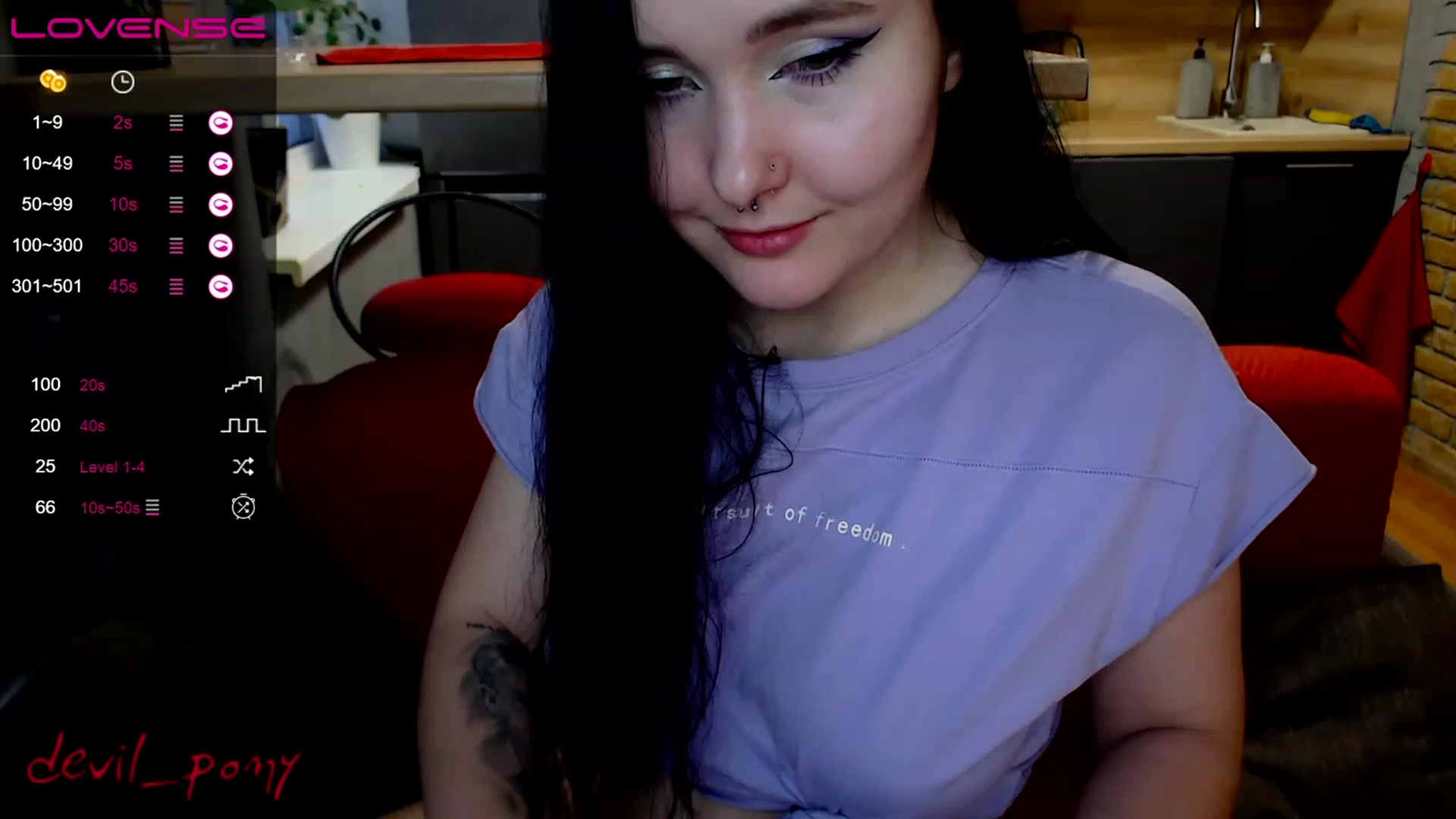 Gallery image thumbnail from Devil_pony's myfreecams stream on, 01/06/2023, 14:05 image 10 of 20