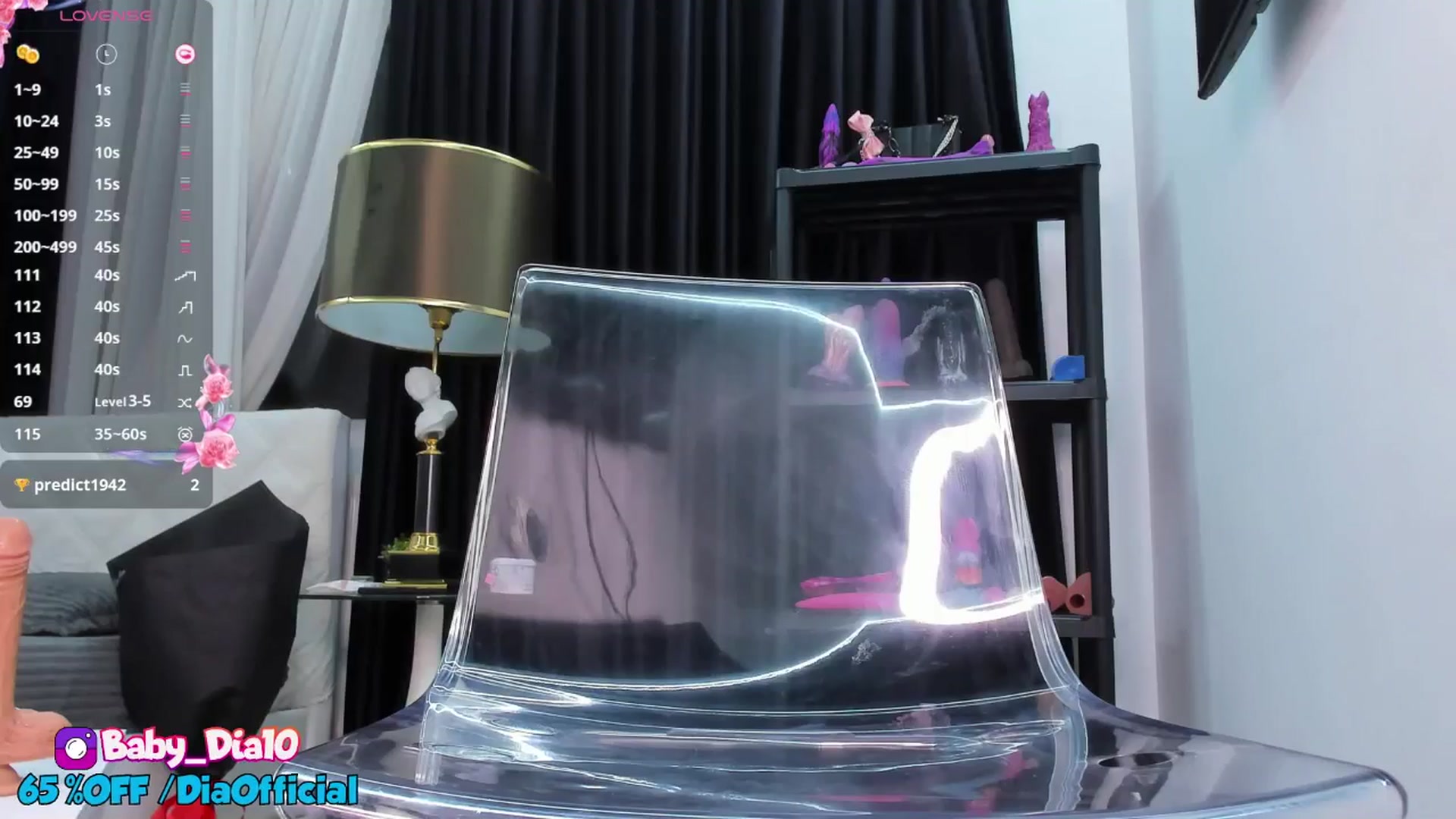 Gallery image thumbnail from Diaaa's myfreecams stream on, 11/13/2024, 19:30 image 8 of 20