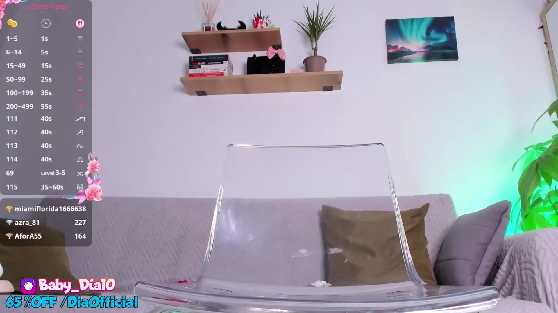 Gallery image thumbnail from Diaaa's myfreecams stream on, 03/09/2025, 24:54 image 16 of 20