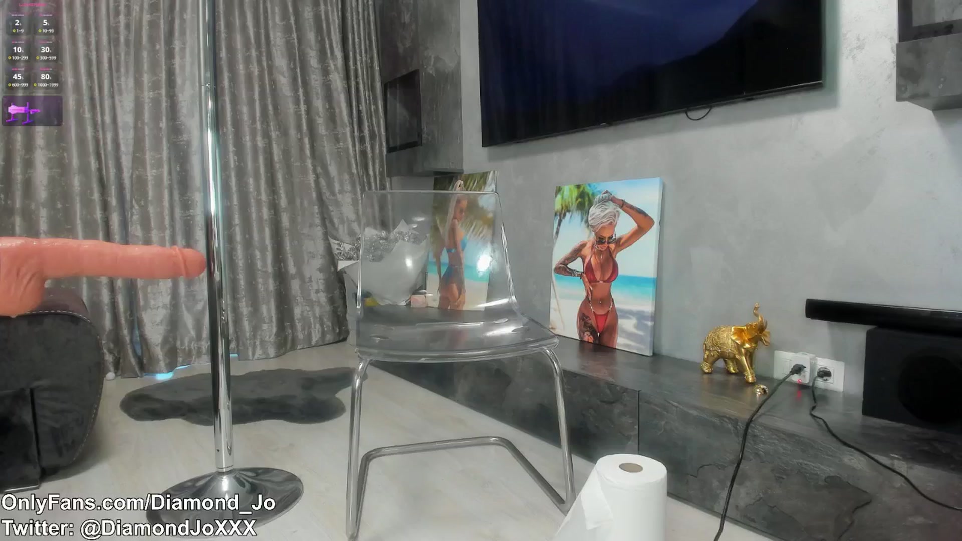Gallery image thumbnail from DiamondJo_'s myfreecams stream on, 01/02/2025, 14:37 image 8 of 20