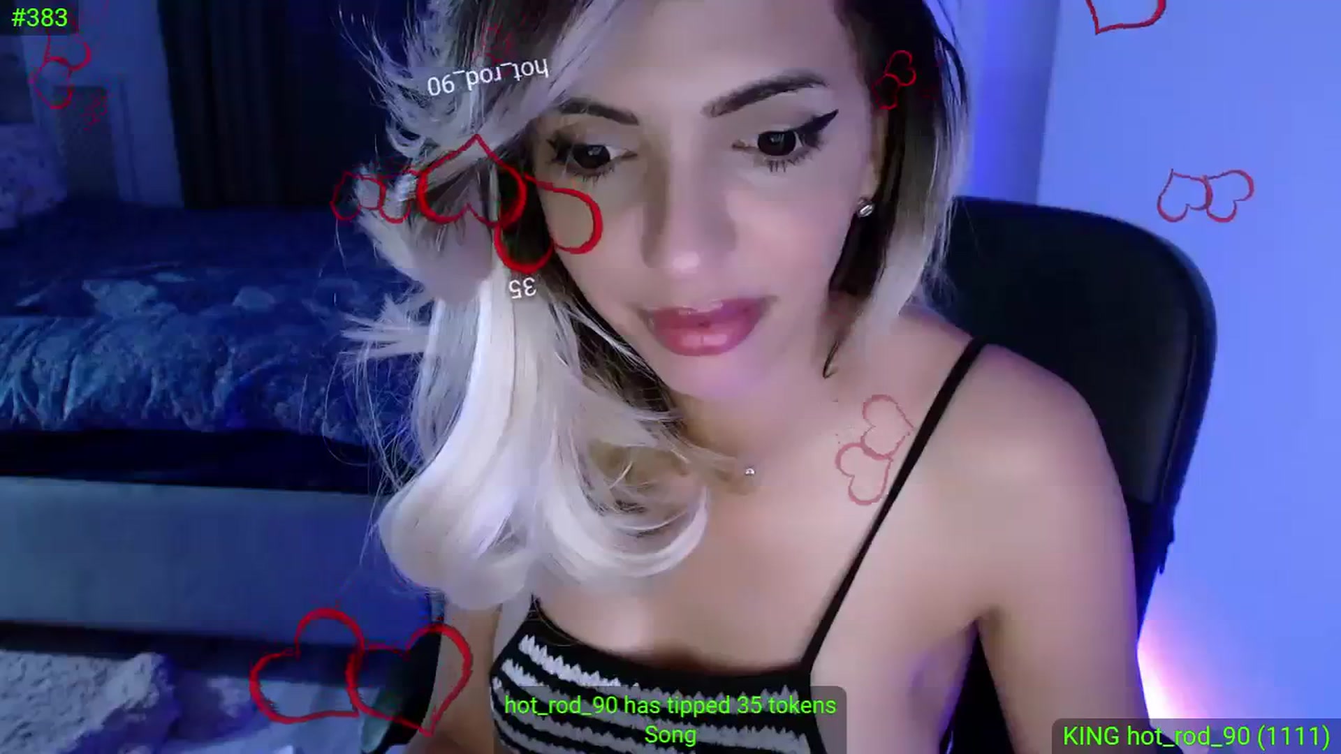 Gallery image thumbnail from Diamondblack5's myfreecams stream on, 09/08/2023, 04:36 image 7 of 20