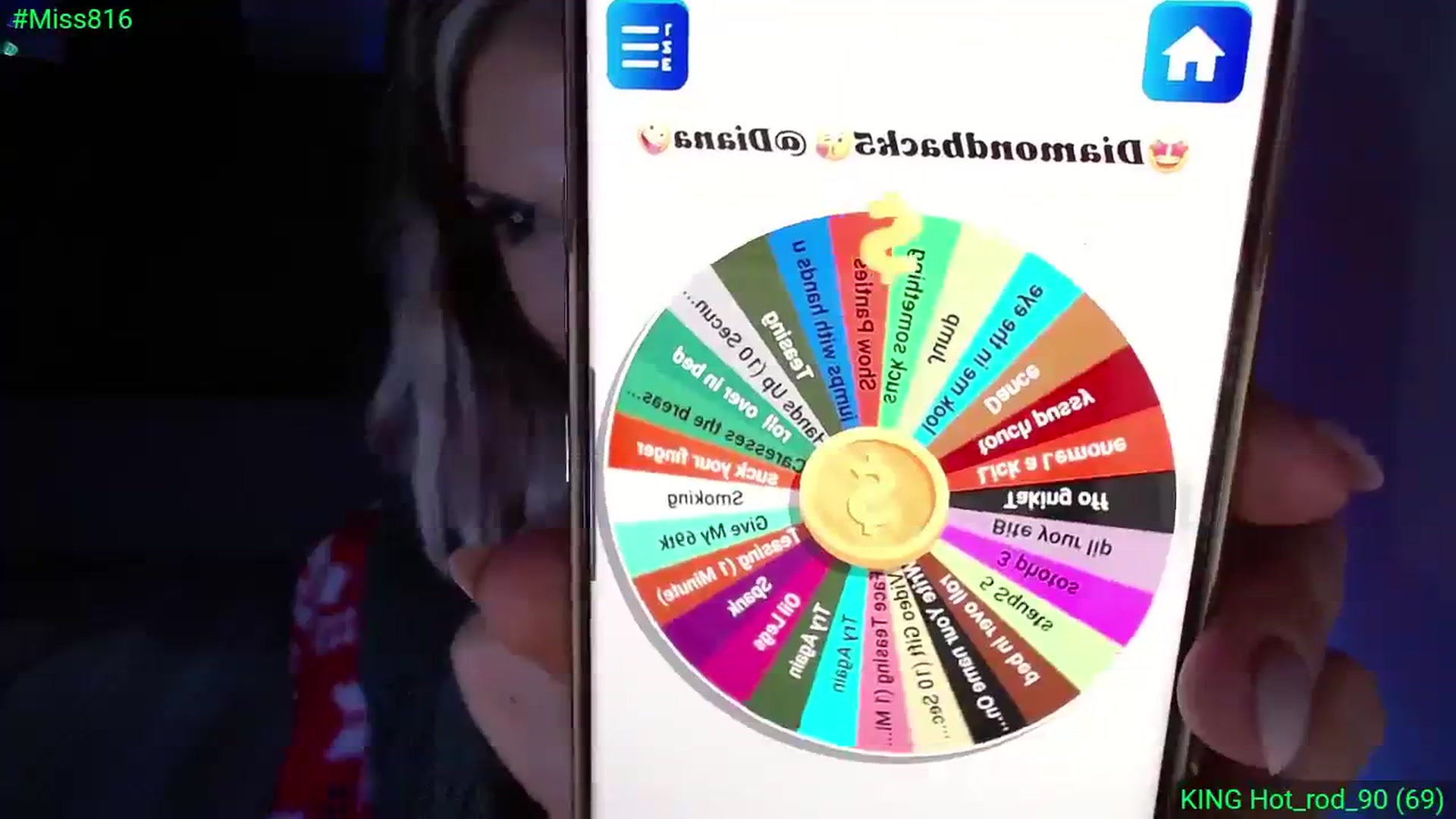 Gallery image thumbnail from Diamondblack5's myfreecams stream on, 12/17/2023, 01:10 image 7 of 20