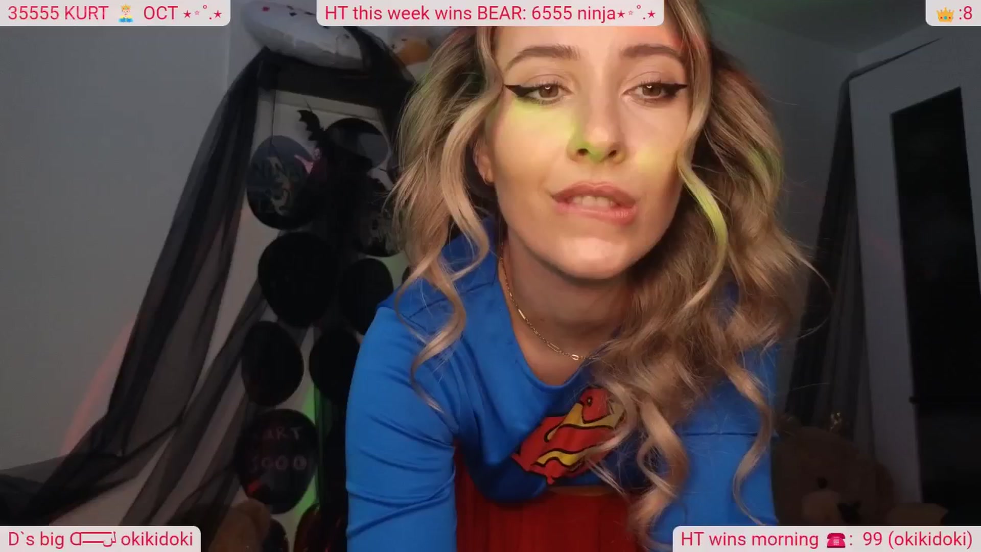 Gallery image thumbnail from DinasLibrary's myfreecams stream on, 10/31/2025, 08:36 image 4 of 20