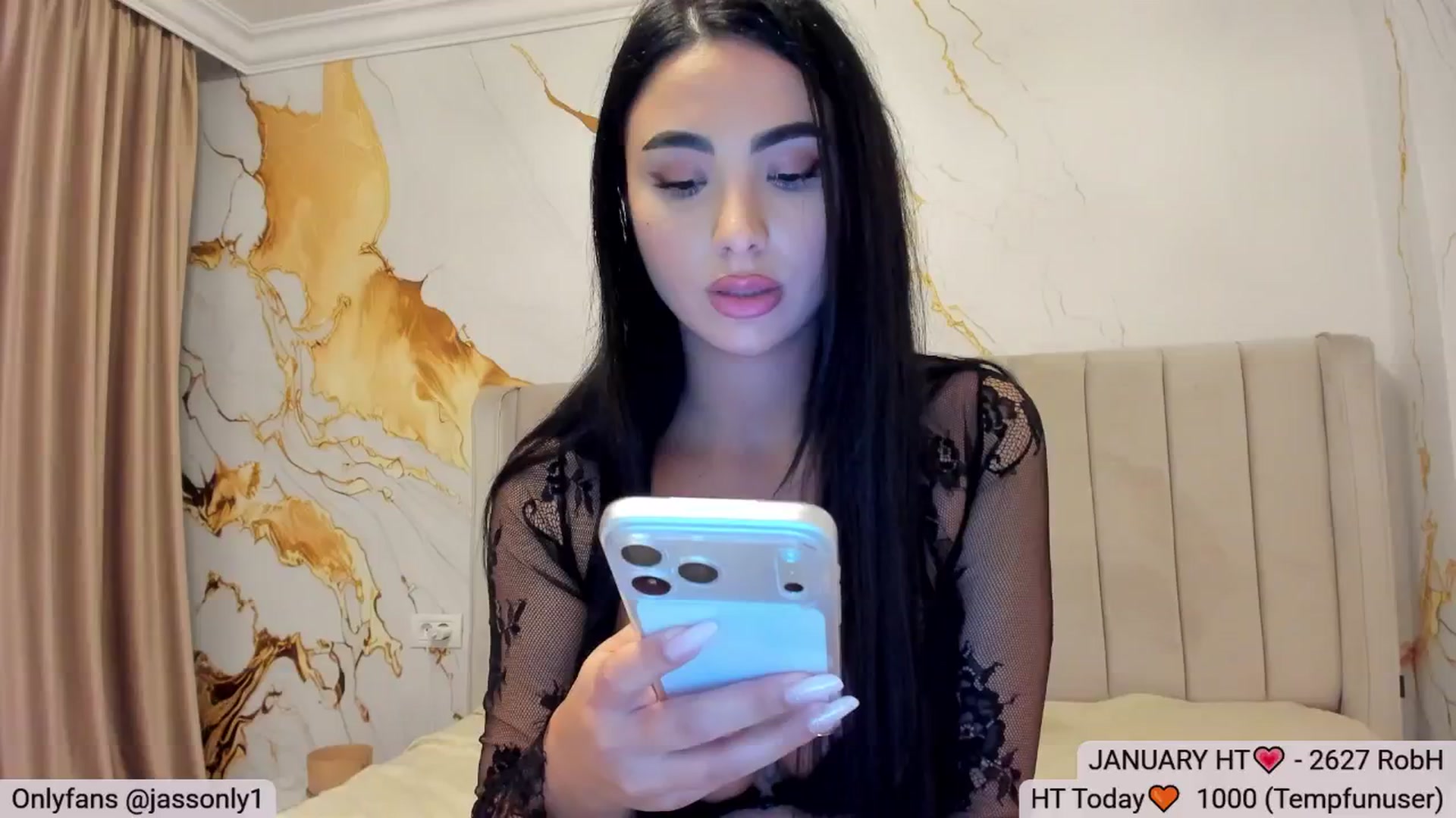 Gallery image thumbnail from DivineJass's myfreecams stream on, 01/04/2026, 22:57 image 1 of 20