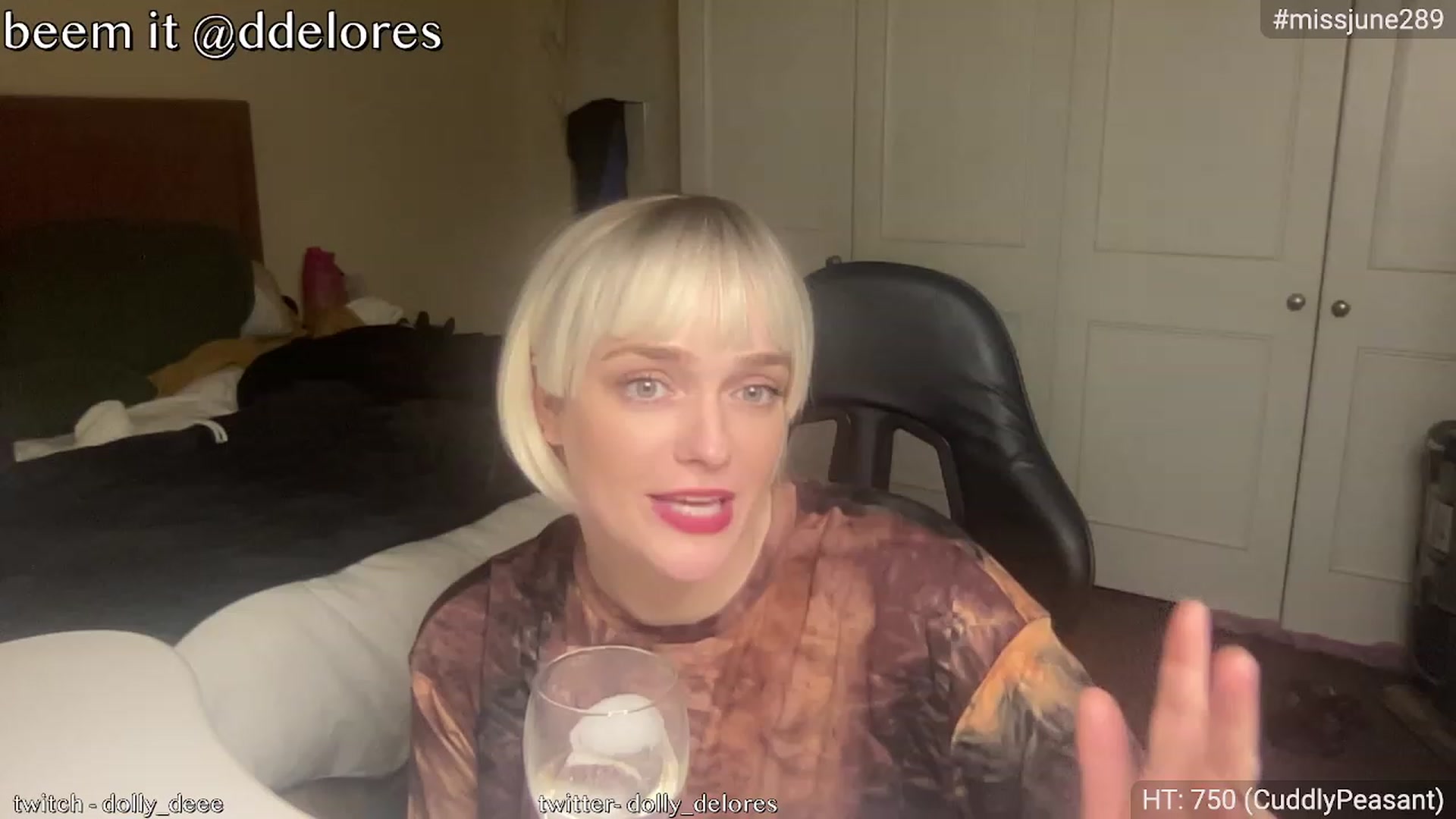 Gallery image thumbnail from DollyDelores's myfreecams stream on, 06/07/2023, 13:29 image 1 of 20