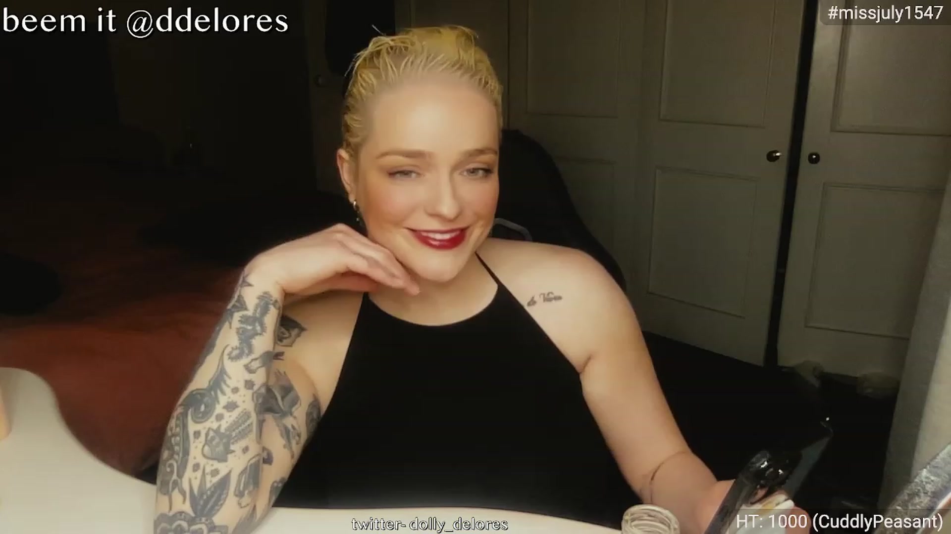 Gallery image thumbnail from DollyDelores's myfreecams stream on, 07/06/2023, 09:43 image 19 of 20