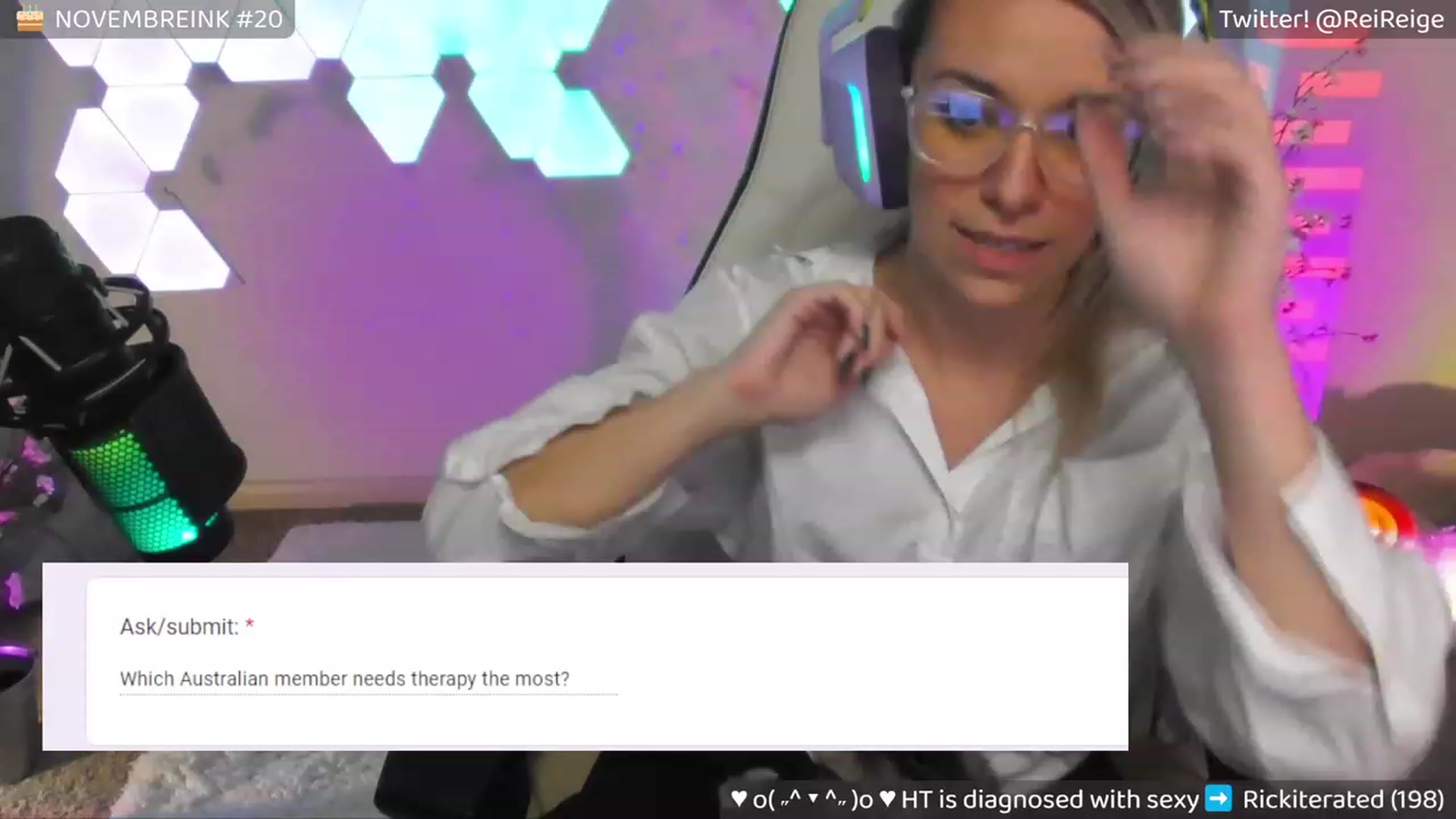 Gallery image thumbnail from DrReige's myfreecams stream on, 11/17/2023, 09:54 image 13 of 20
