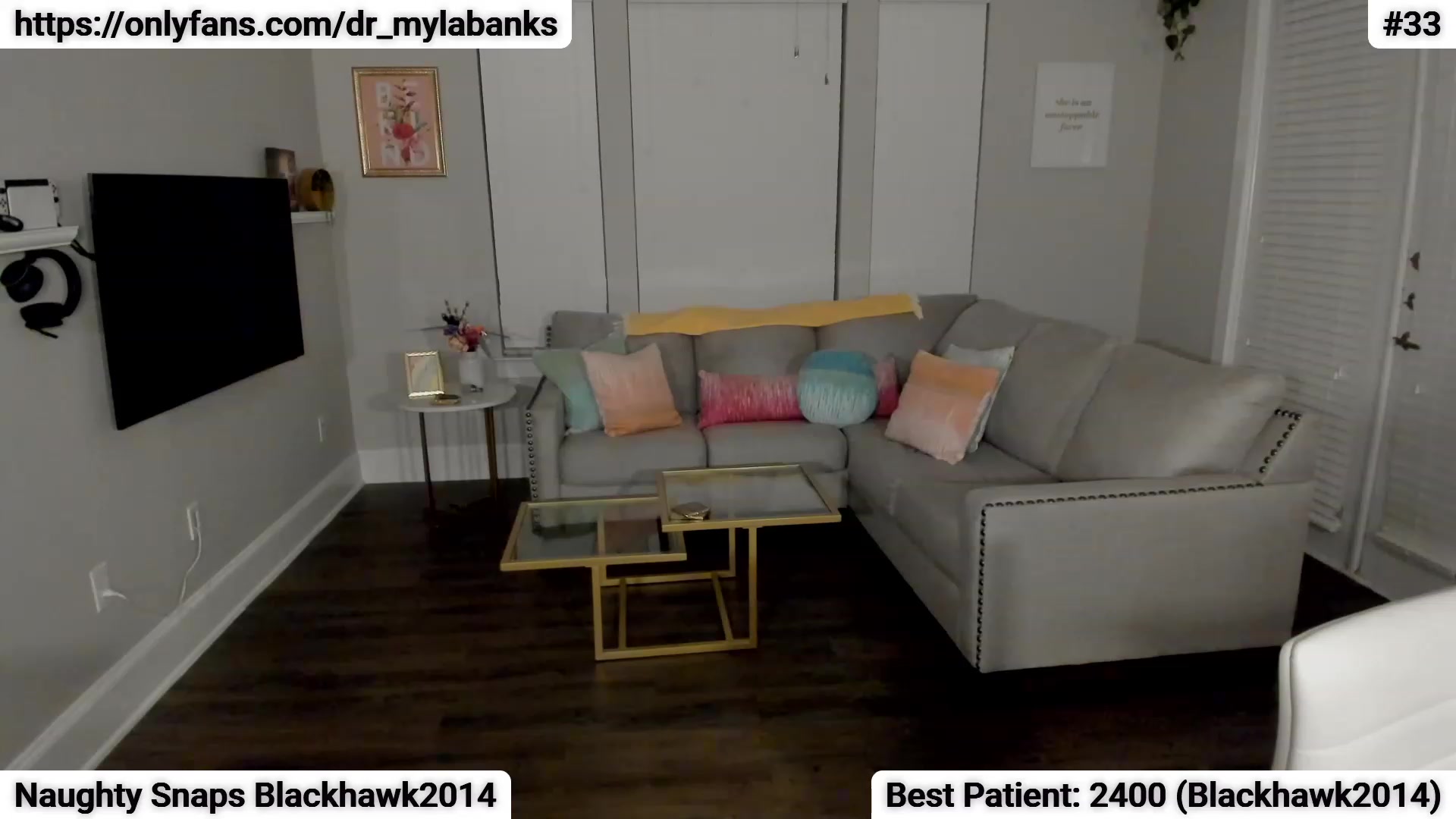 Gallery image thumbnail from Dr_MylaBanks's myfreecams stream on, 01/01/2023, 10:51 image 14 of 20