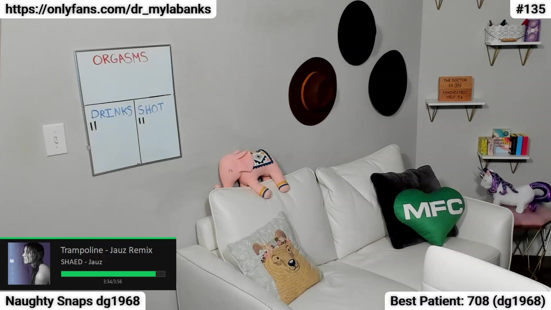 Gallery image thumbnail from Dr_MylaBanks's myfreecams stream on, 01/13/2023, 05:30 image 19 of 20