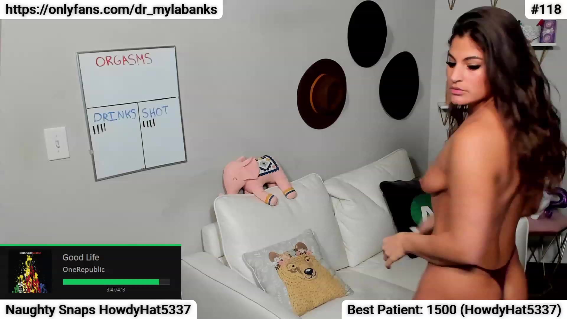 Gallery image thumbnail from Dr_MylaBanks's myfreecams stream on, 01/13/2023, 07:52 image 13 of 20