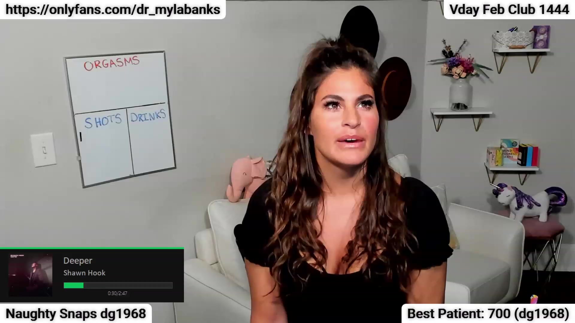 Gallery image thumbnail from Dr_MylaBanks's myfreecams stream on, 02/04/2023, 05:28 image 9 of 20