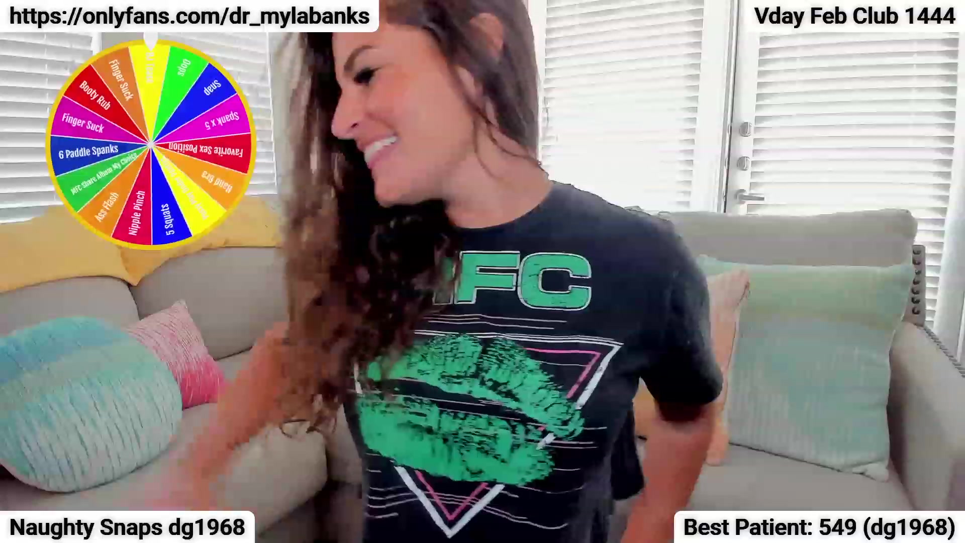 Gallery image thumbnail from Dr_MylaBanks's myfreecams stream on, 02/05/2023, 24:00 image 13 of 20